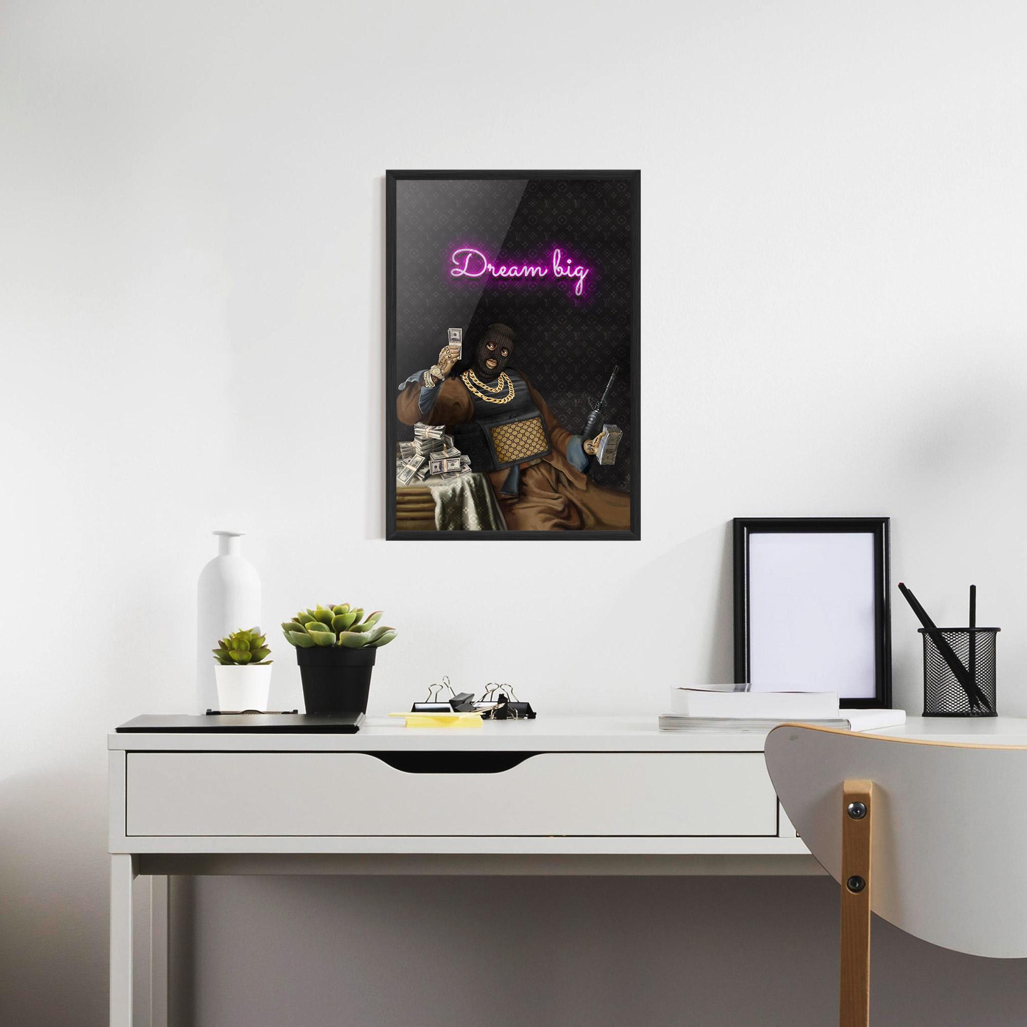Poster Înrămat The Simple Pleasures In Life mockup 7