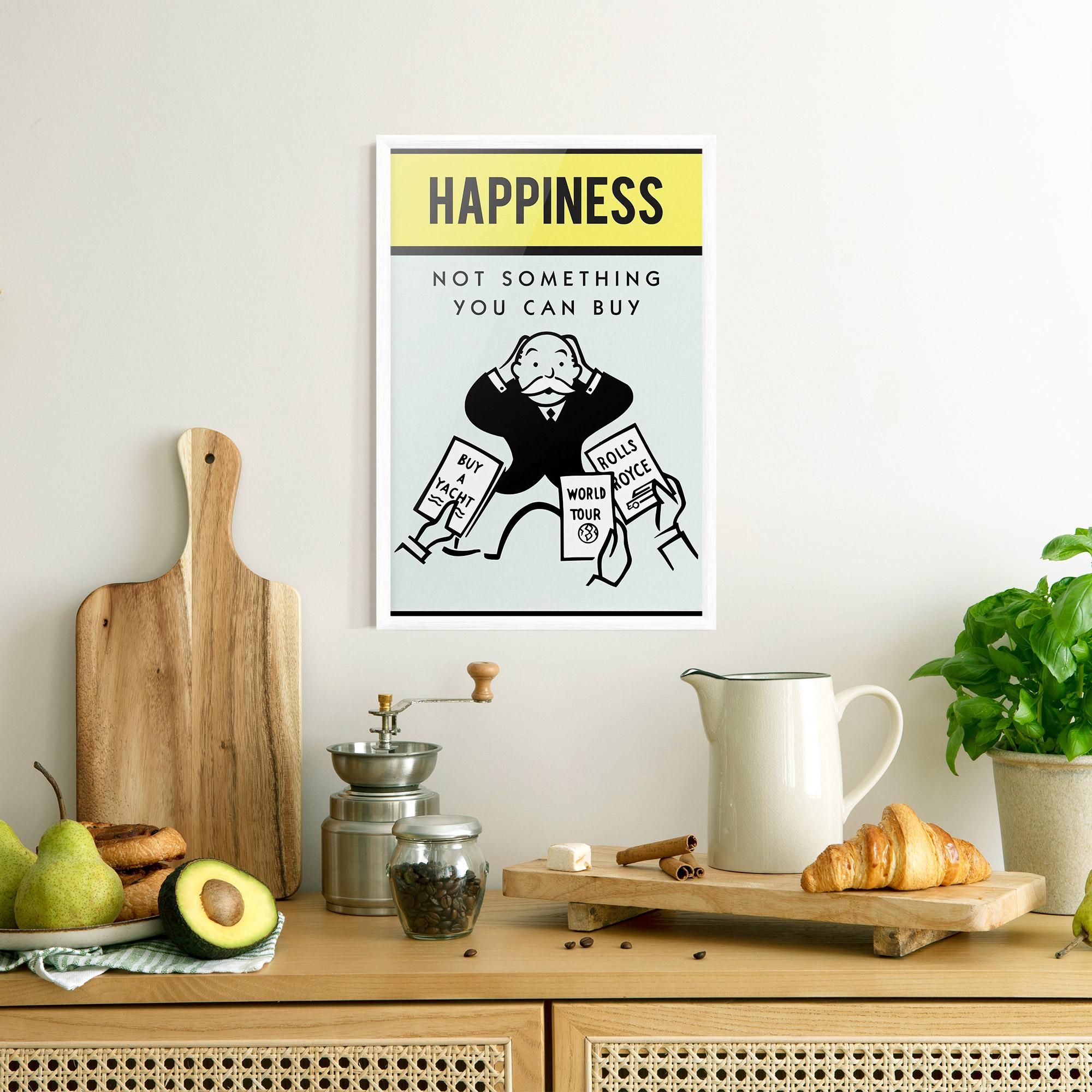 Poster Înrămat Happines mockup 8