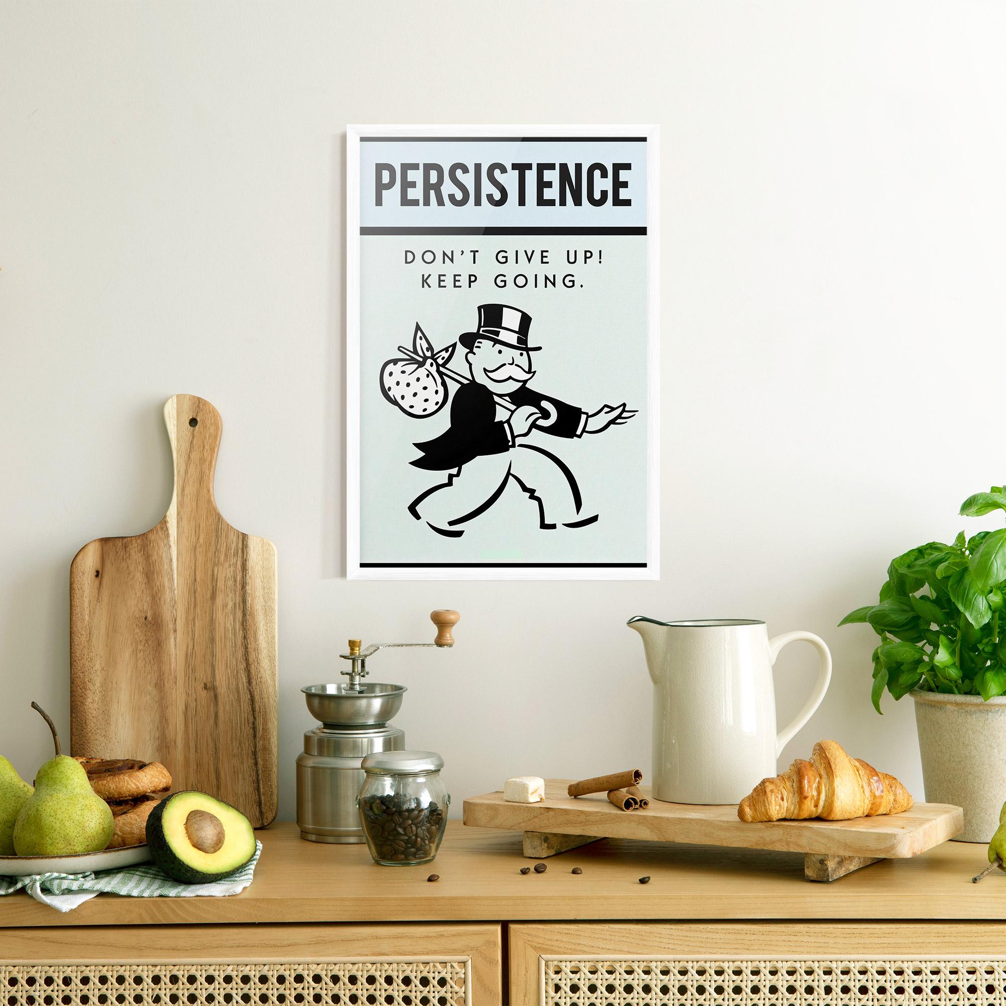 Poster Înrămat Persistence mockup 8