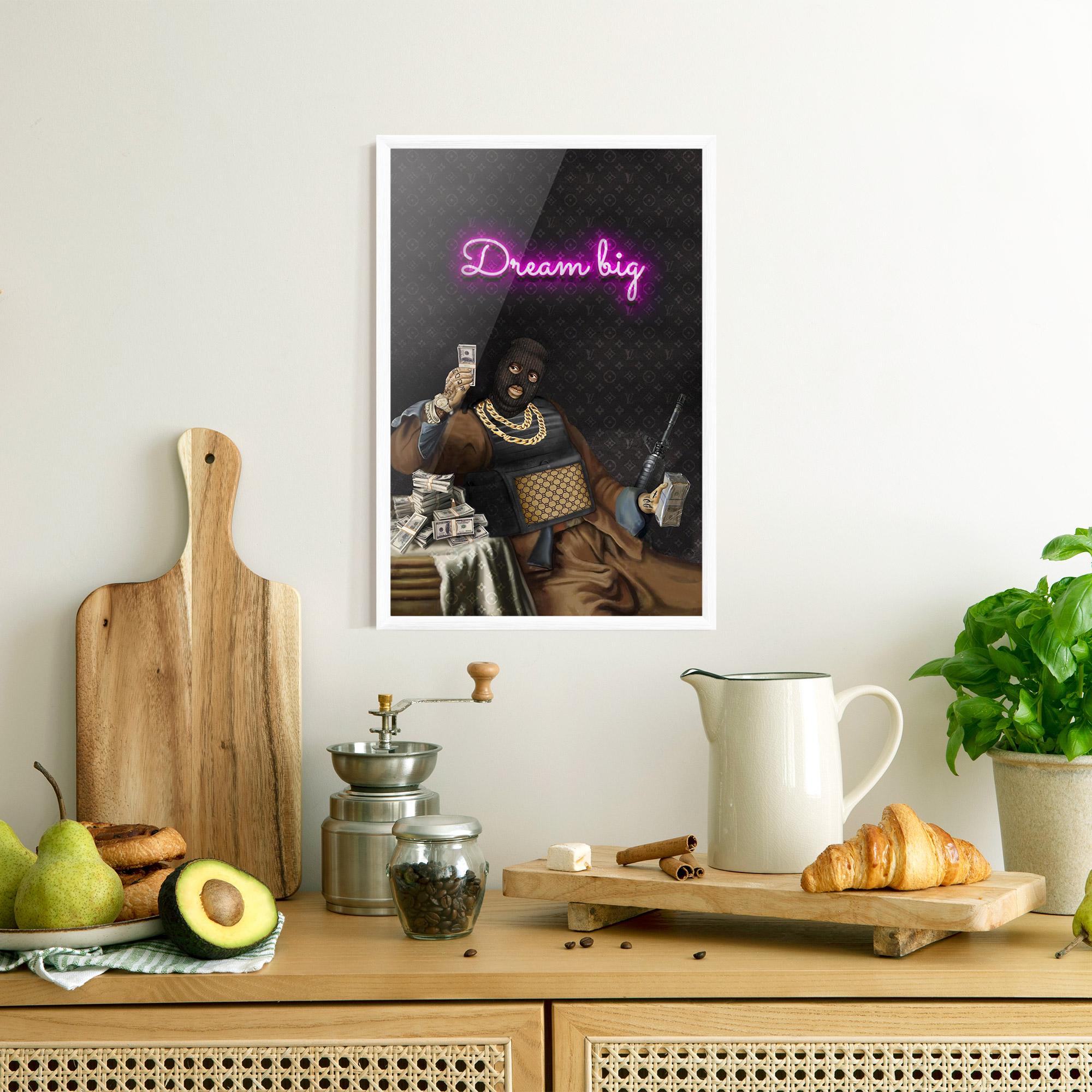 Poster Înrămat The Simple Pleasures In Life mockup 8