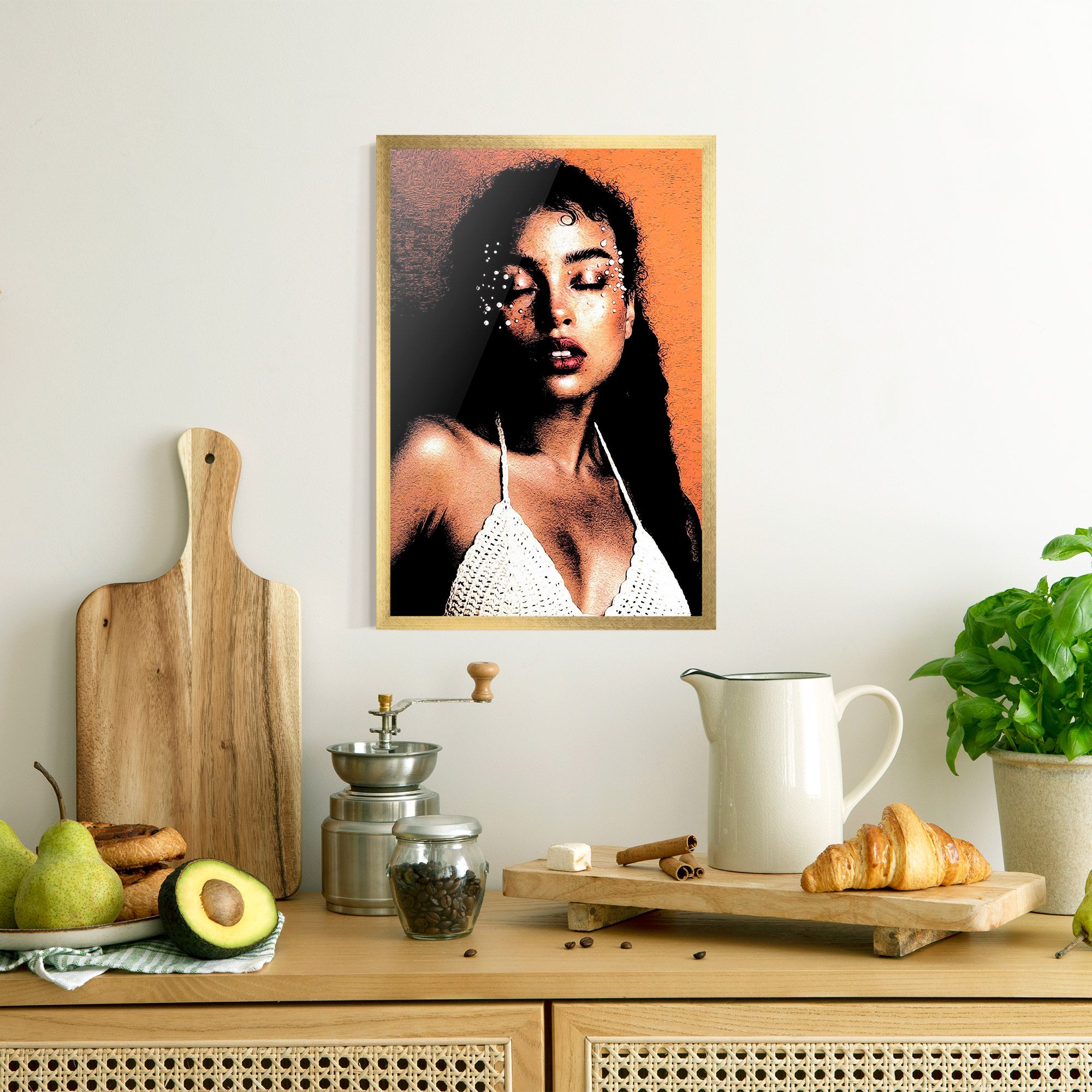 Black Pearls Lady mockup 8