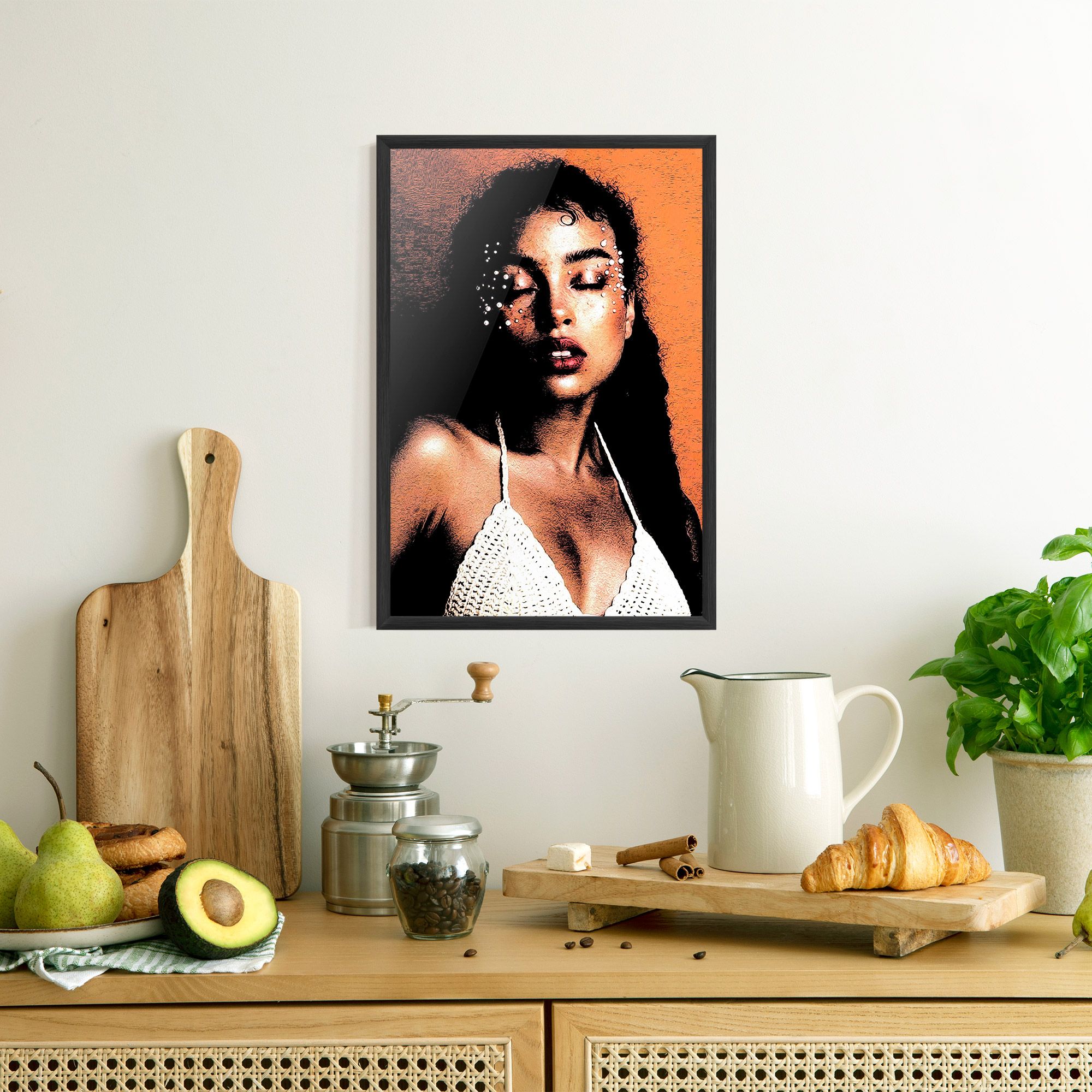 Black Pearls Lady mockup 8