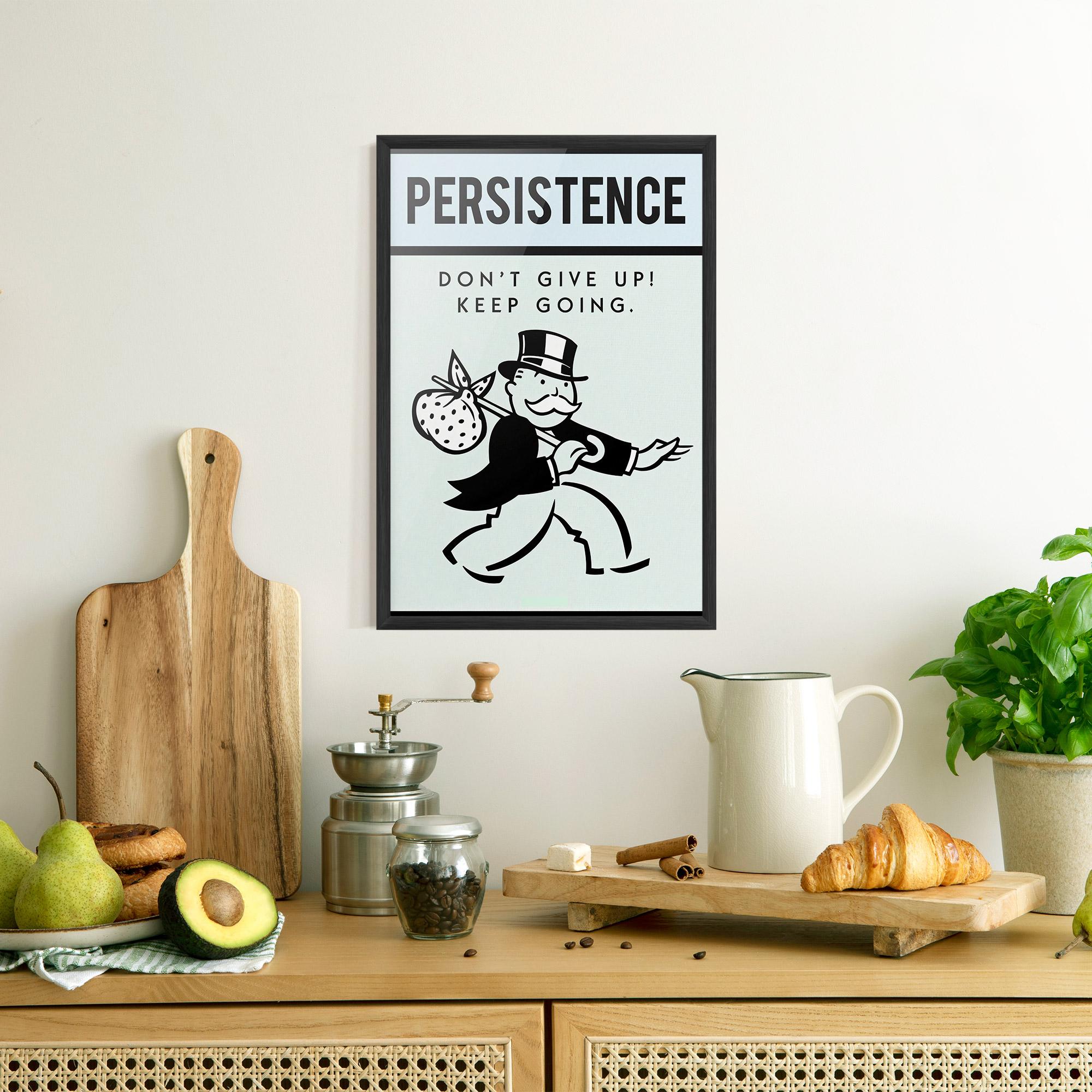 Poster Înrămat Persistence mockup 8