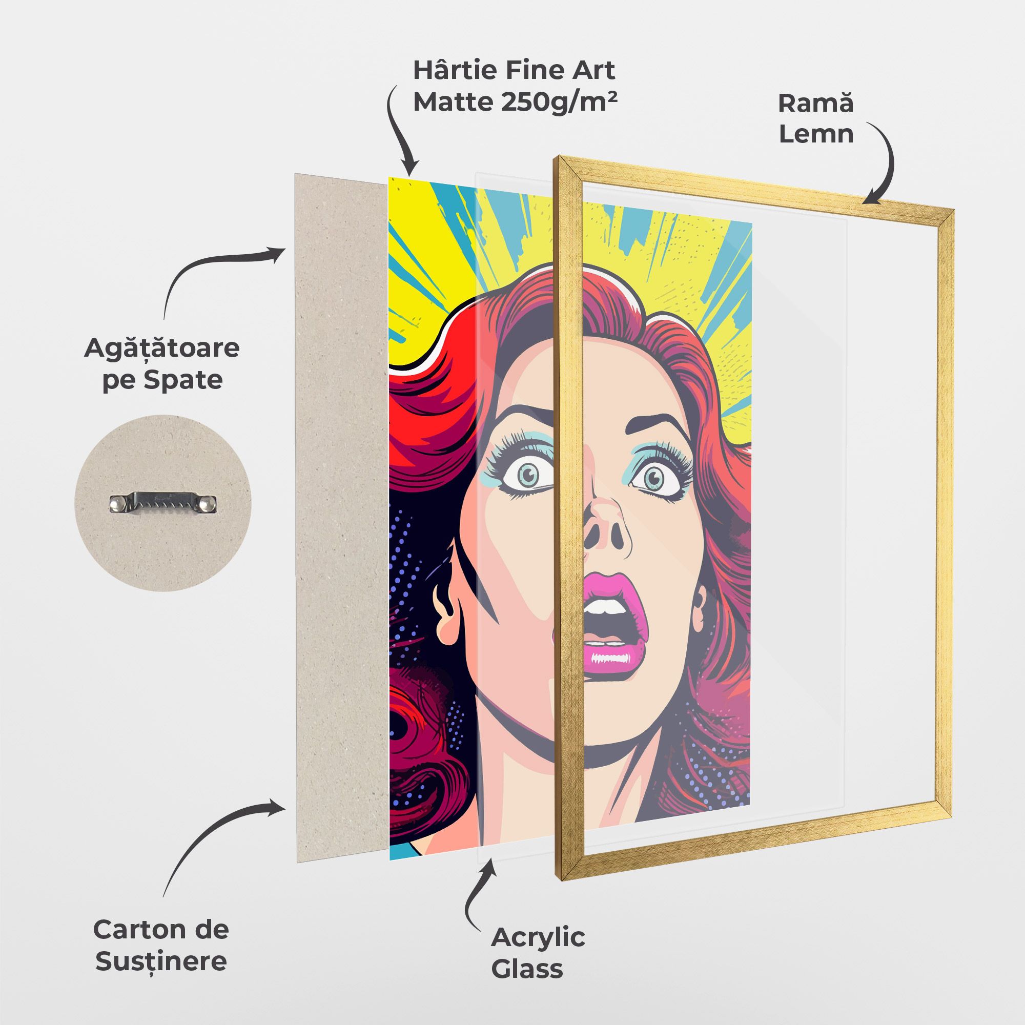 Pop Scared Woman mockup 1