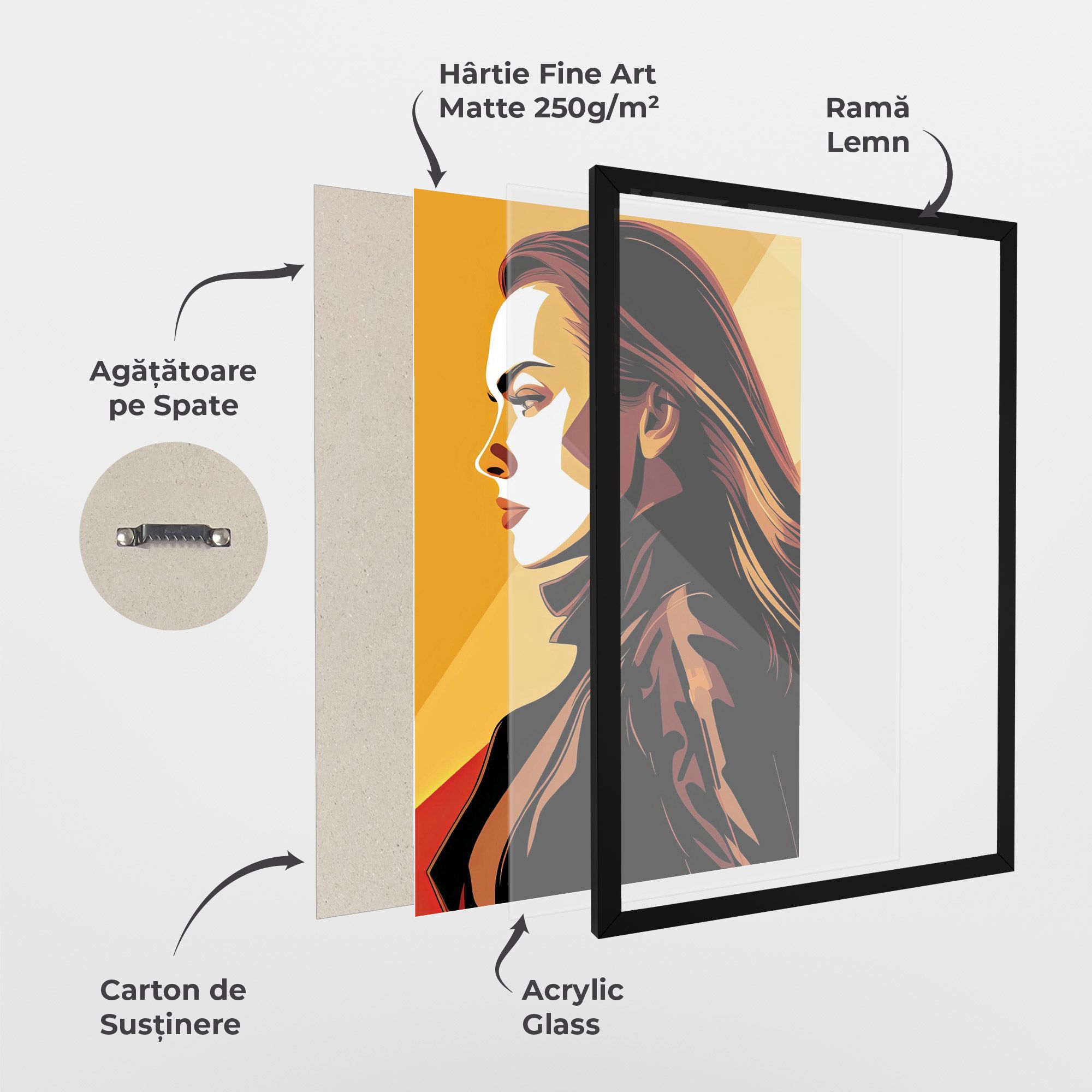 Graphical Pop Girl mockup 1