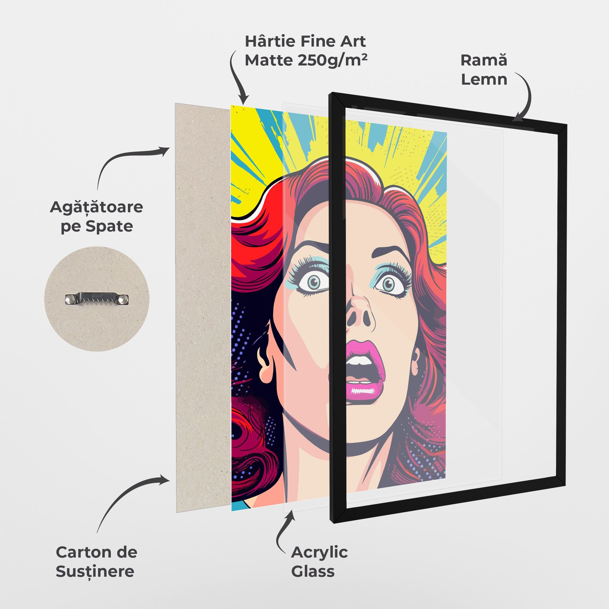 Pop Scared Woman mockup 1