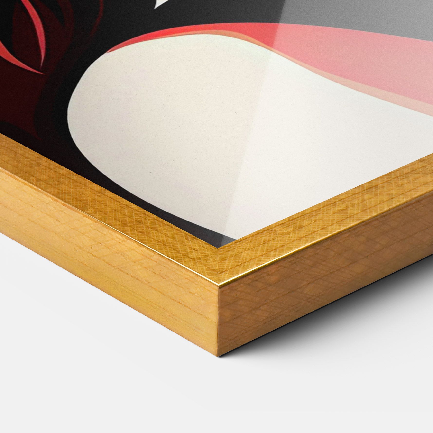 Red Hair Pop Art mockup 3