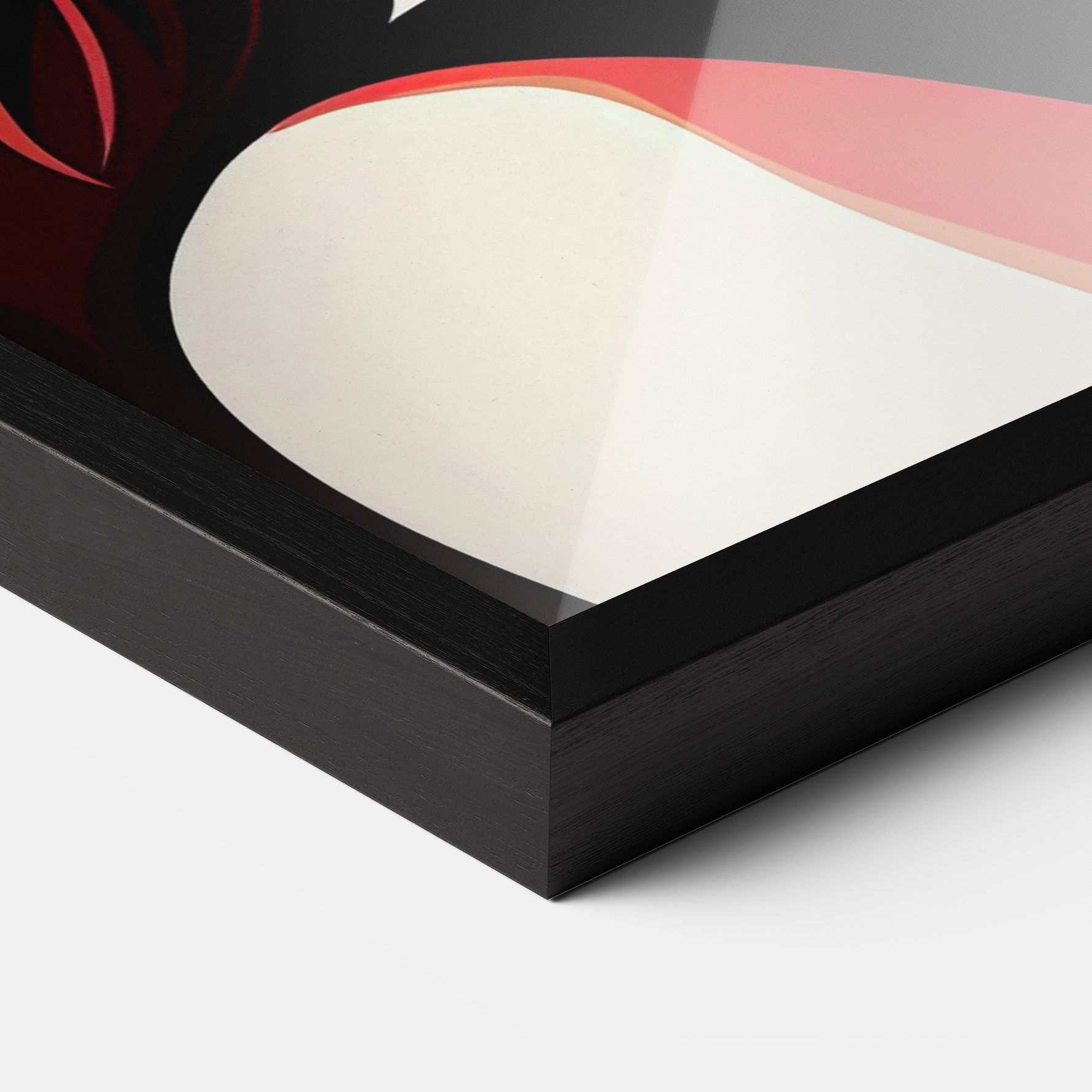 Red Hair Pop Art mockup 3