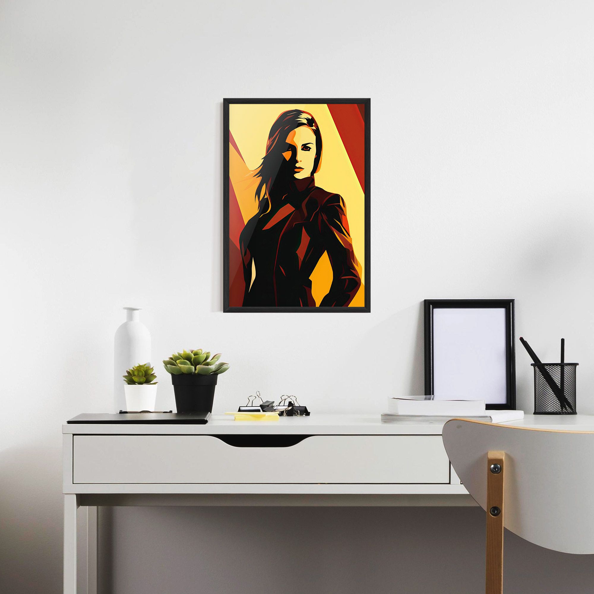 Pop Graphical Woman mockup 7