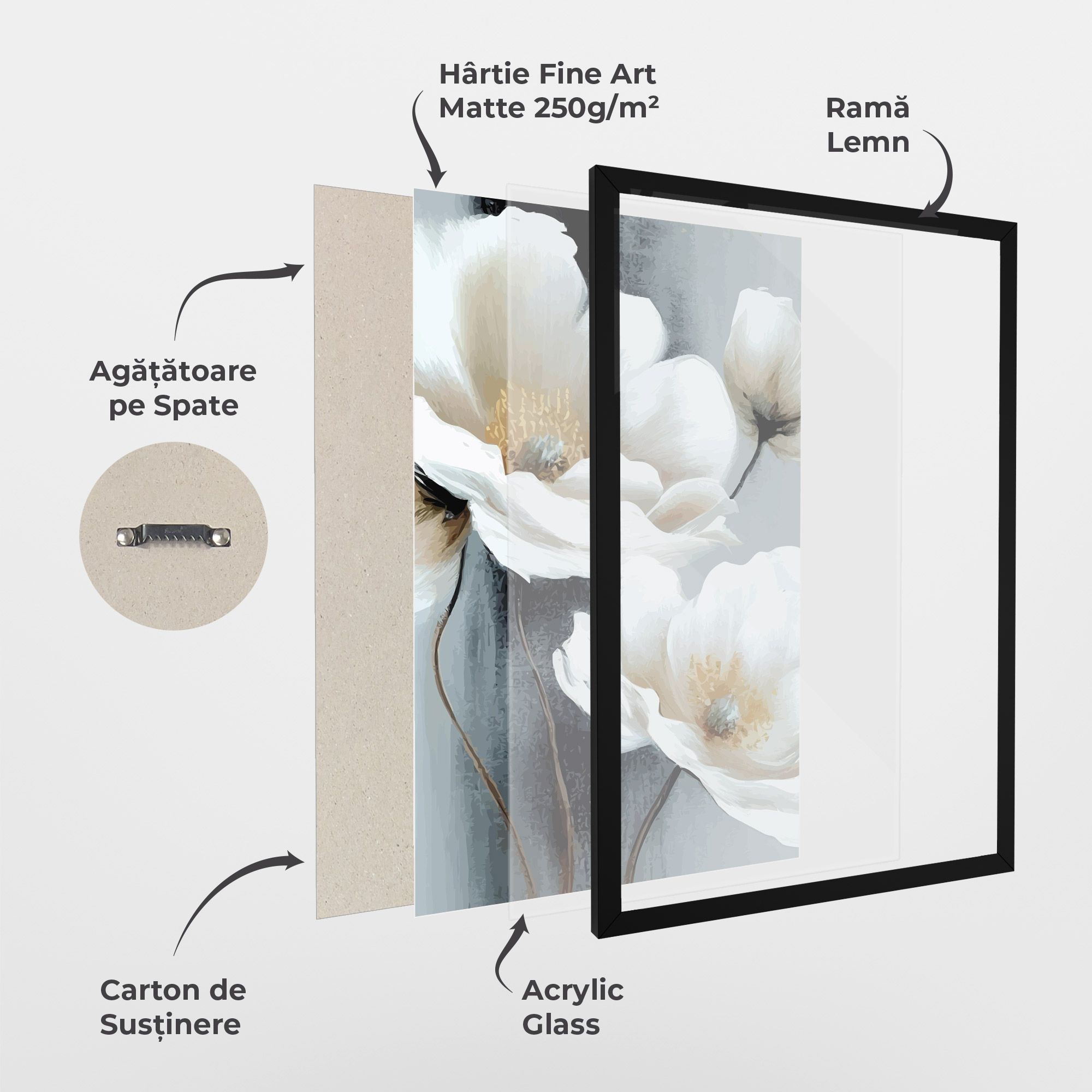 Paint Texture Flower mockup 1