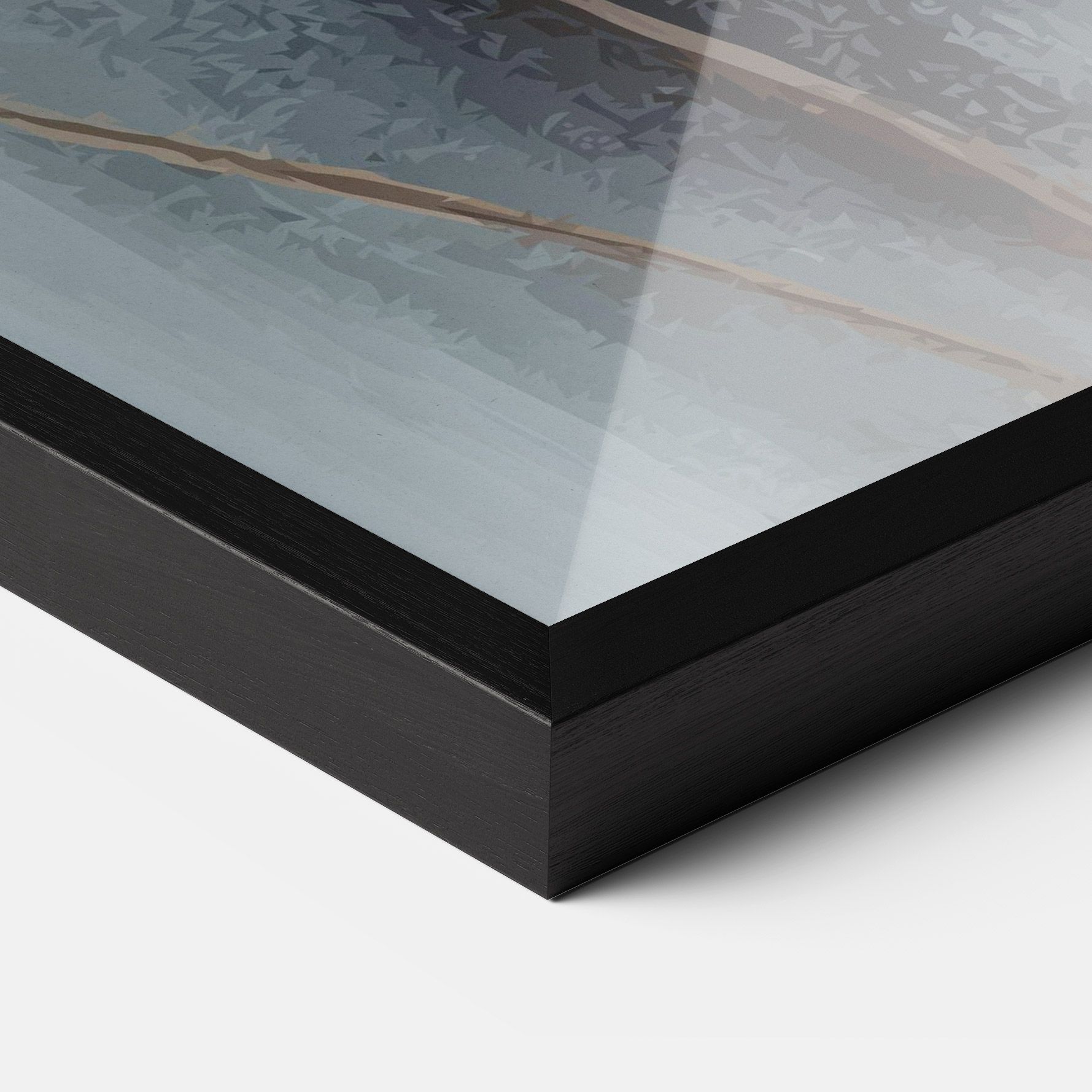 Paint Texture Flower mockup 3