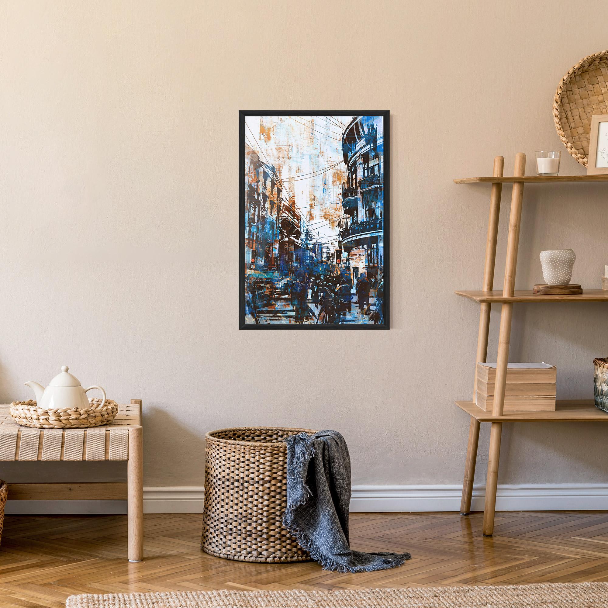 Poster Înrămat Urban Street Grunge mockup 9