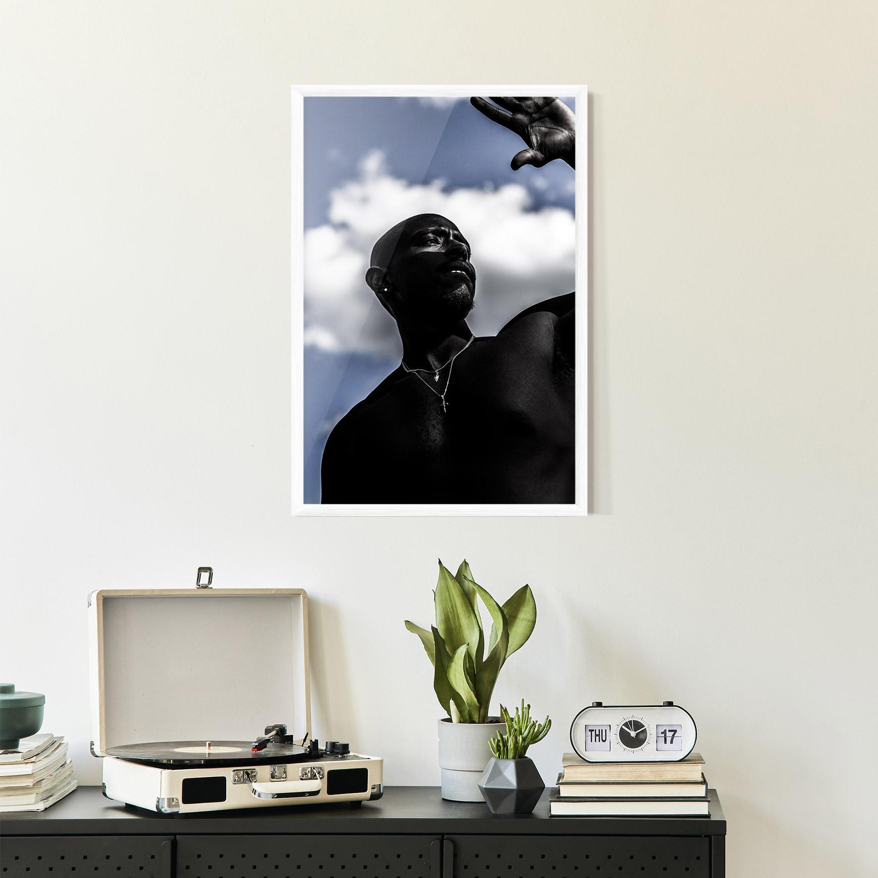 Poster Înrămat African Blue Sky mockup 2