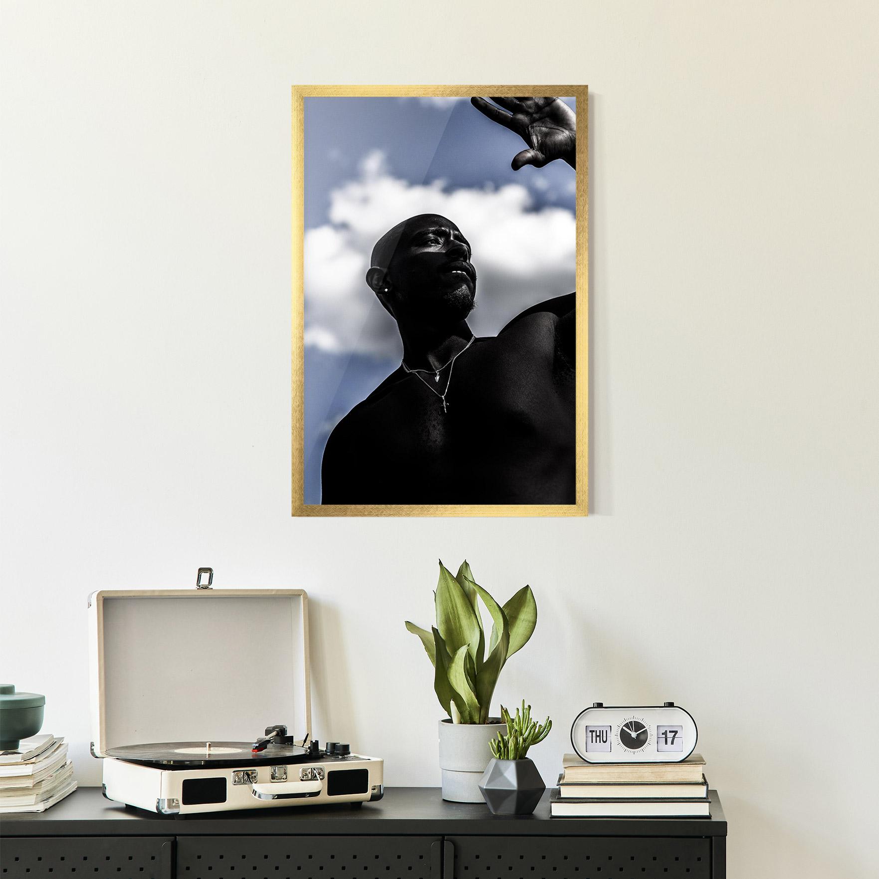 Poster Înrămat African Blue Sky mockup 2