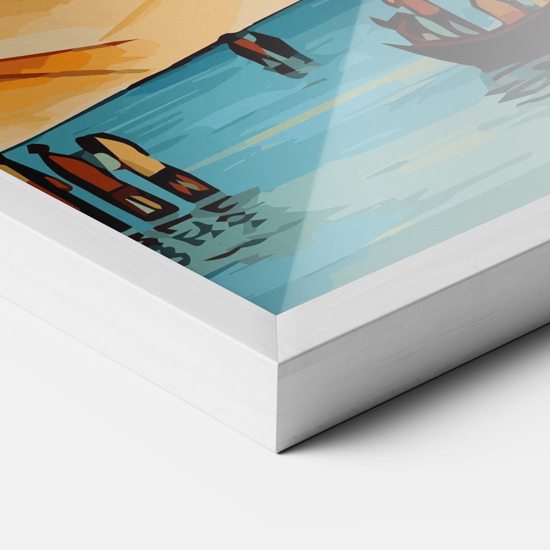 Poster Înrămat African Moon mockup 3