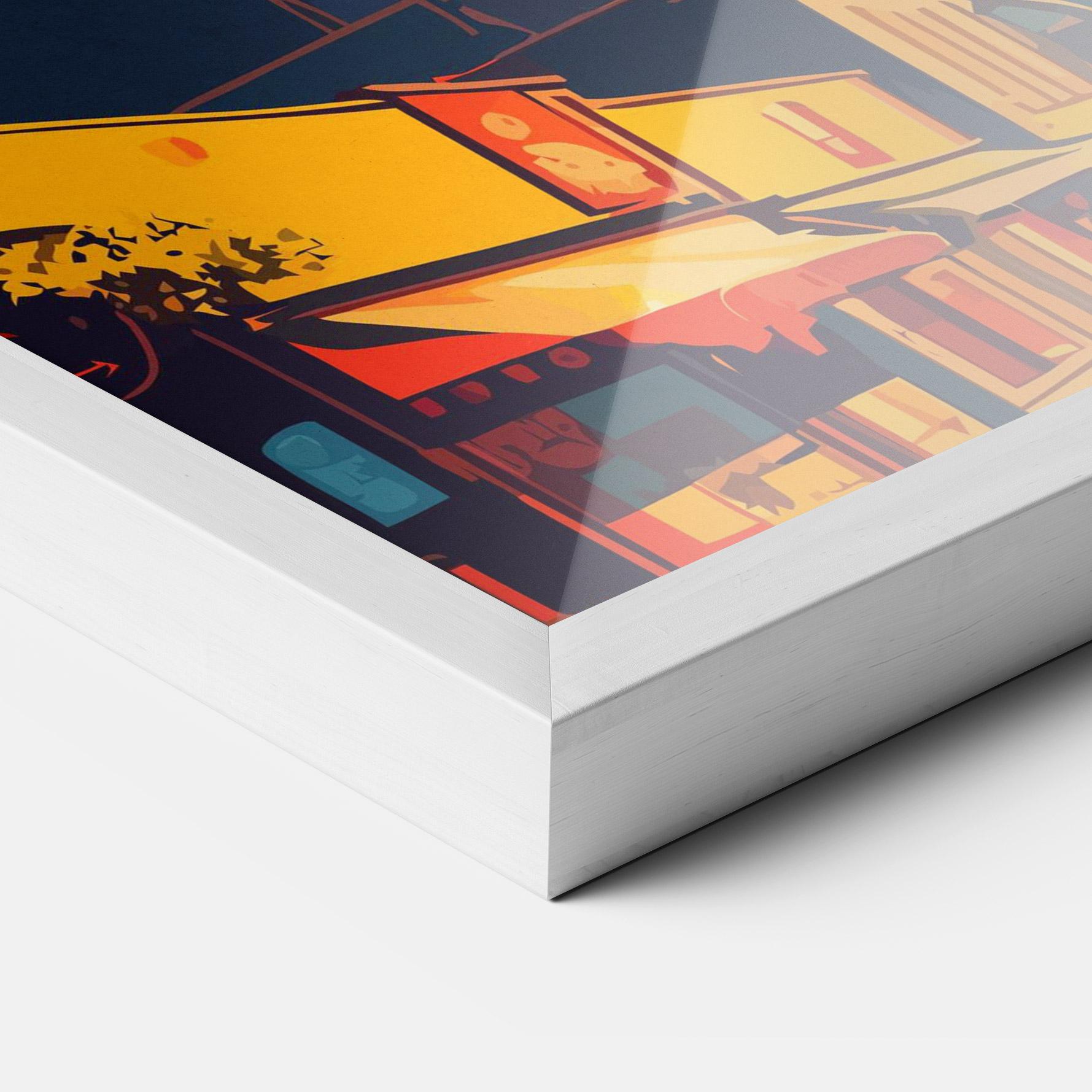 Poster Înrămat African Tower mockup 3