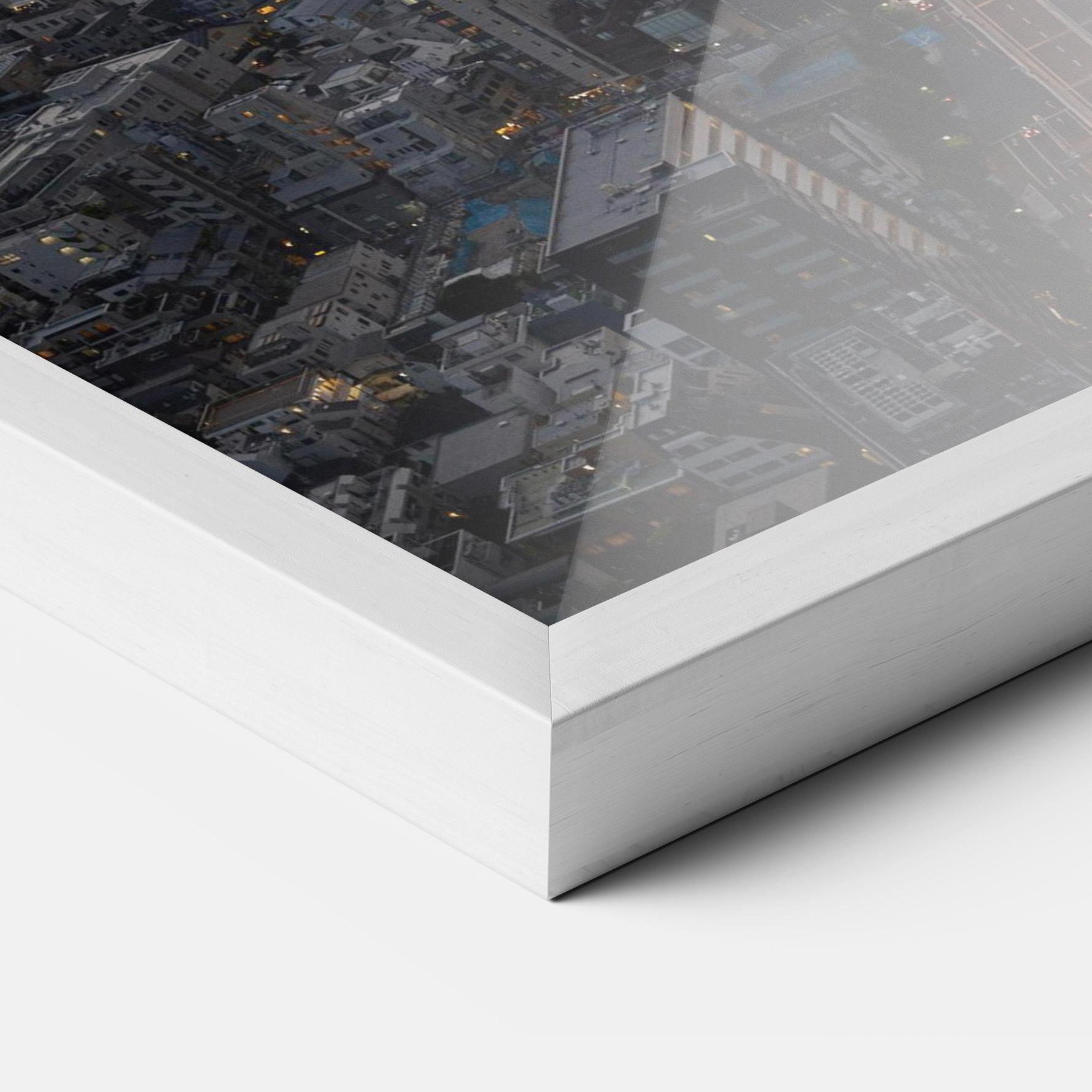 Poster Înrămat Beautiful Tall Buildings mockup 3