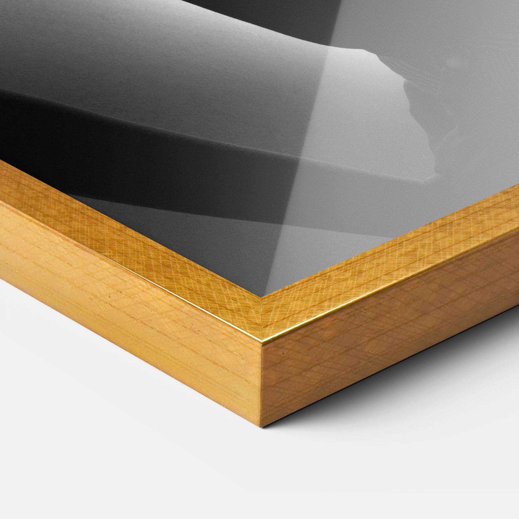 Poster Înrămat African Woman Shadow mockup 3