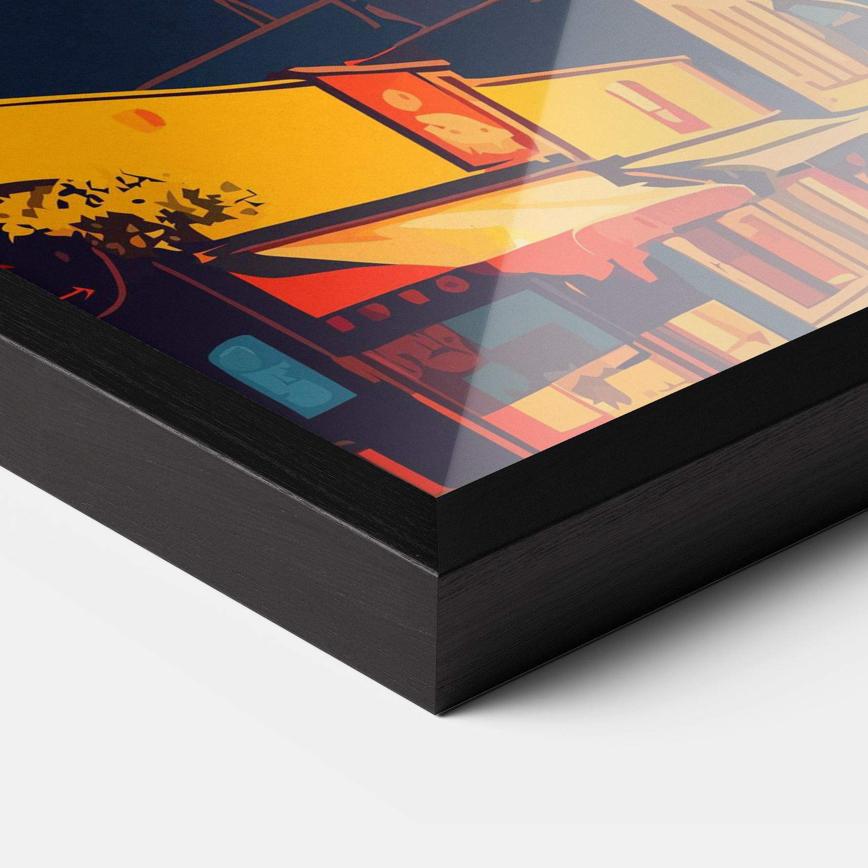 Poster Înrămat African Tower mockup 3