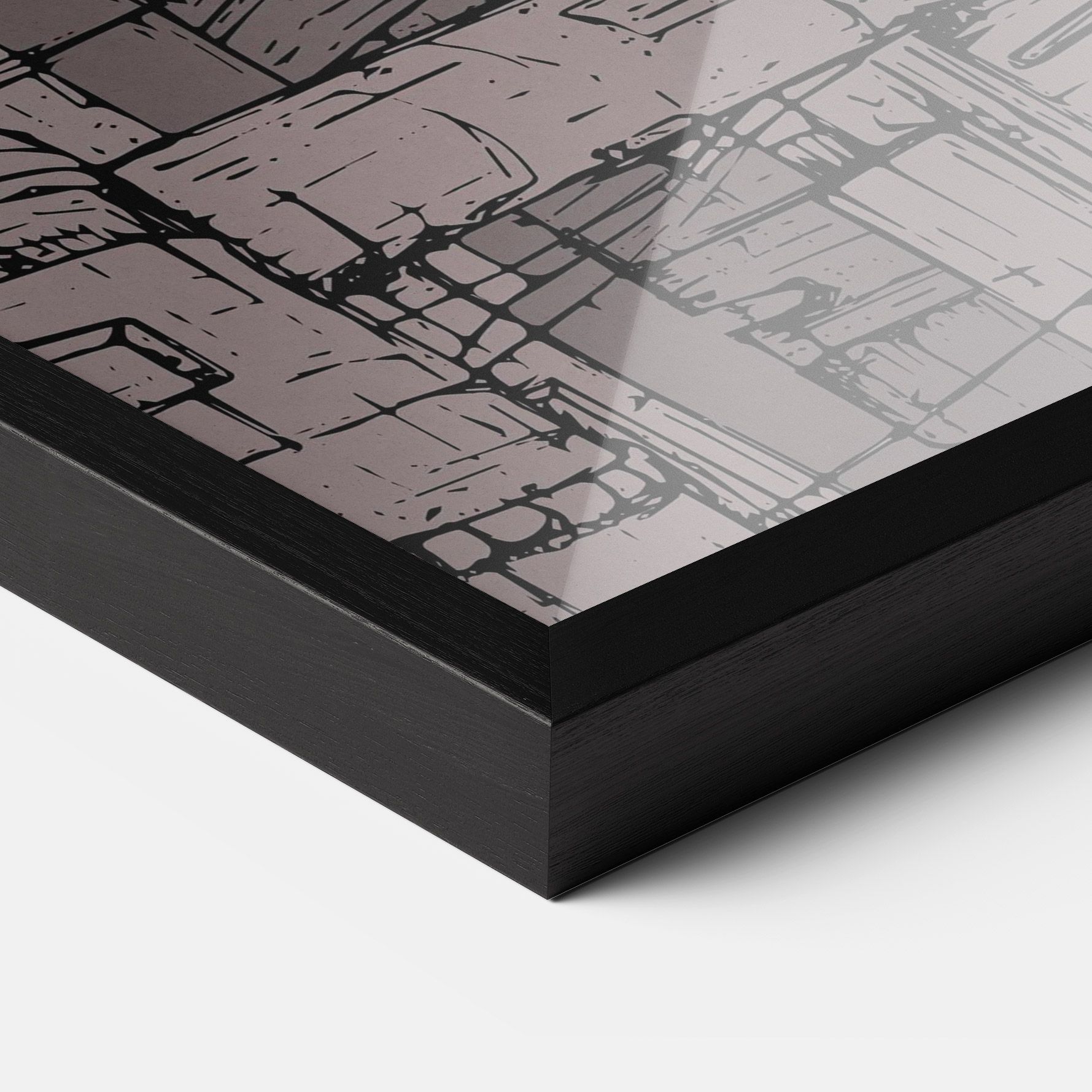 Grey Red City mockup 3