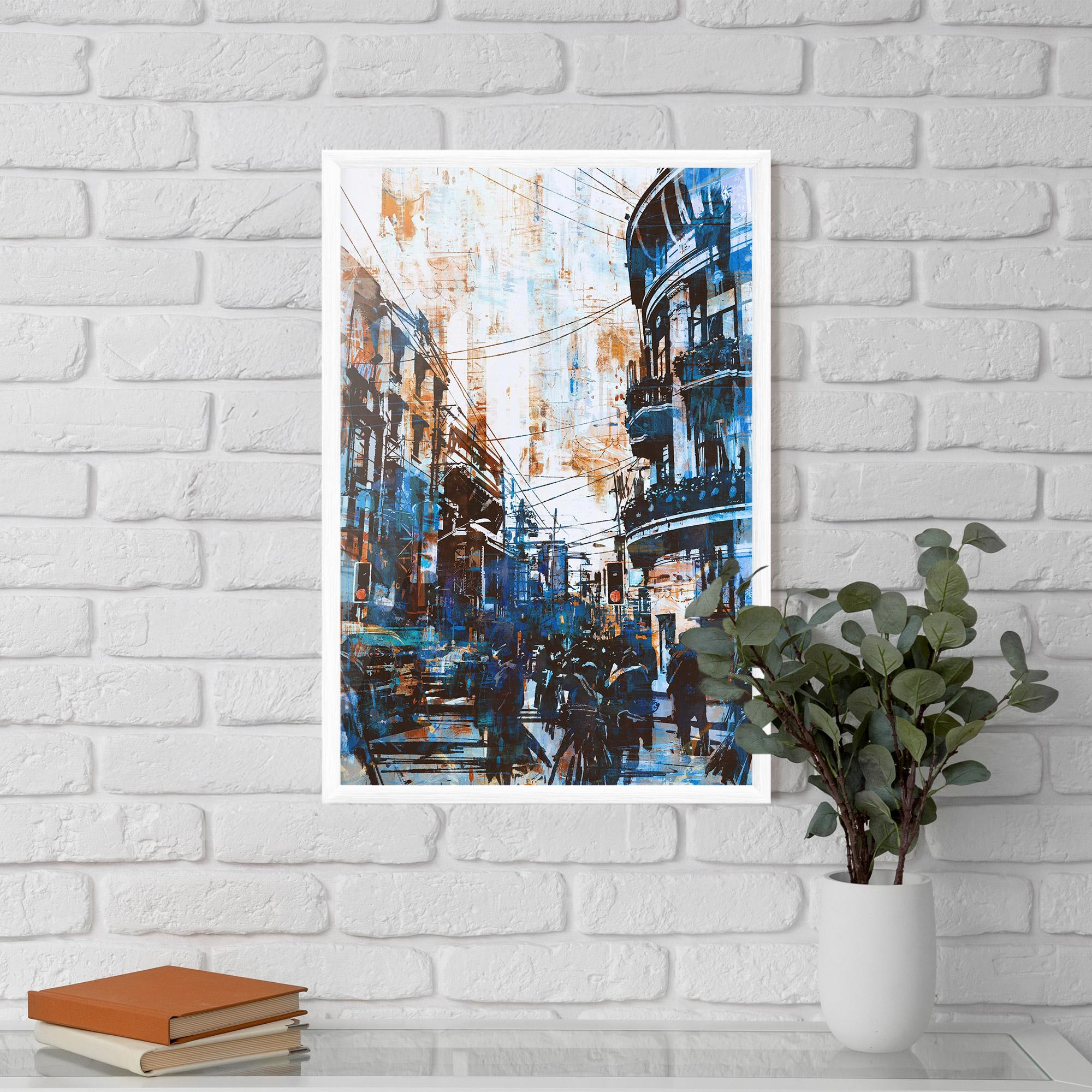 Poster Înrămat Urban Street Grunge mockup 5