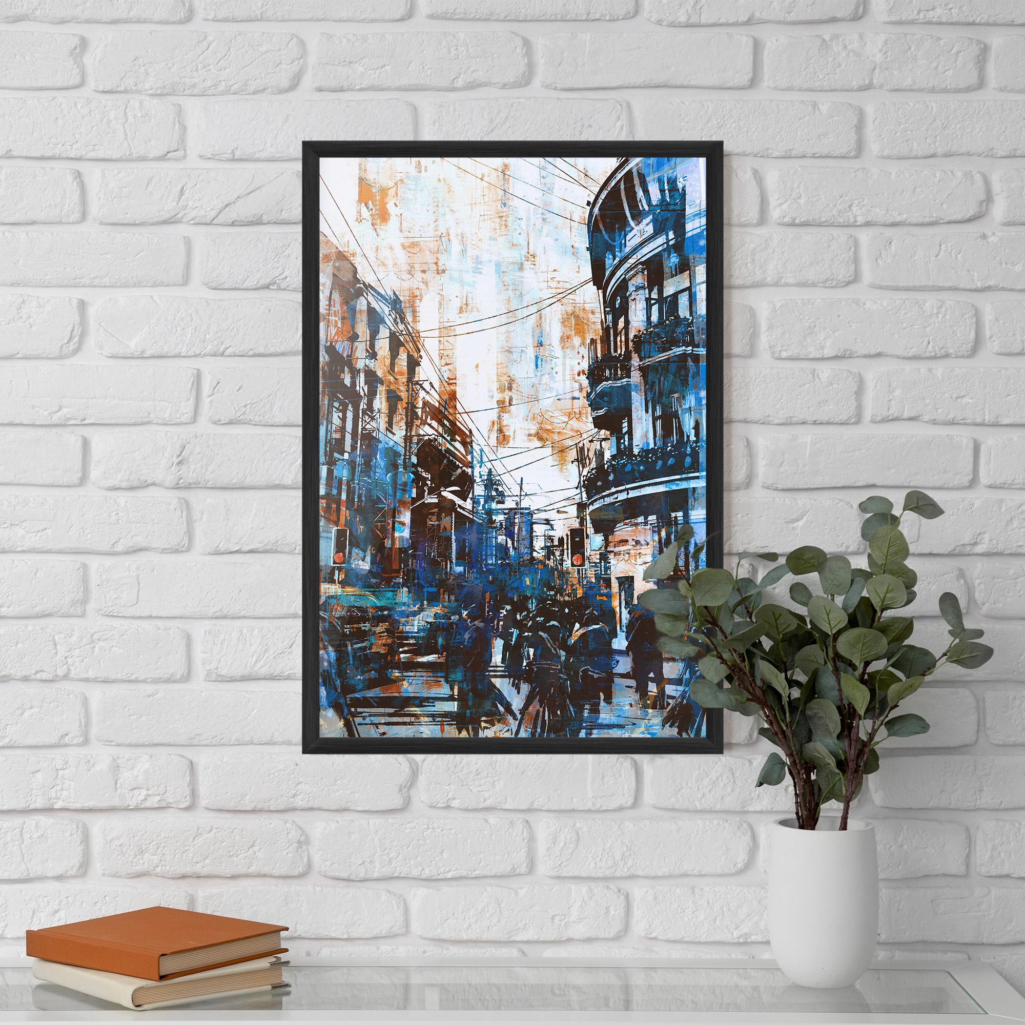 Poster Înrămat Urban Street Grunge mockup 5