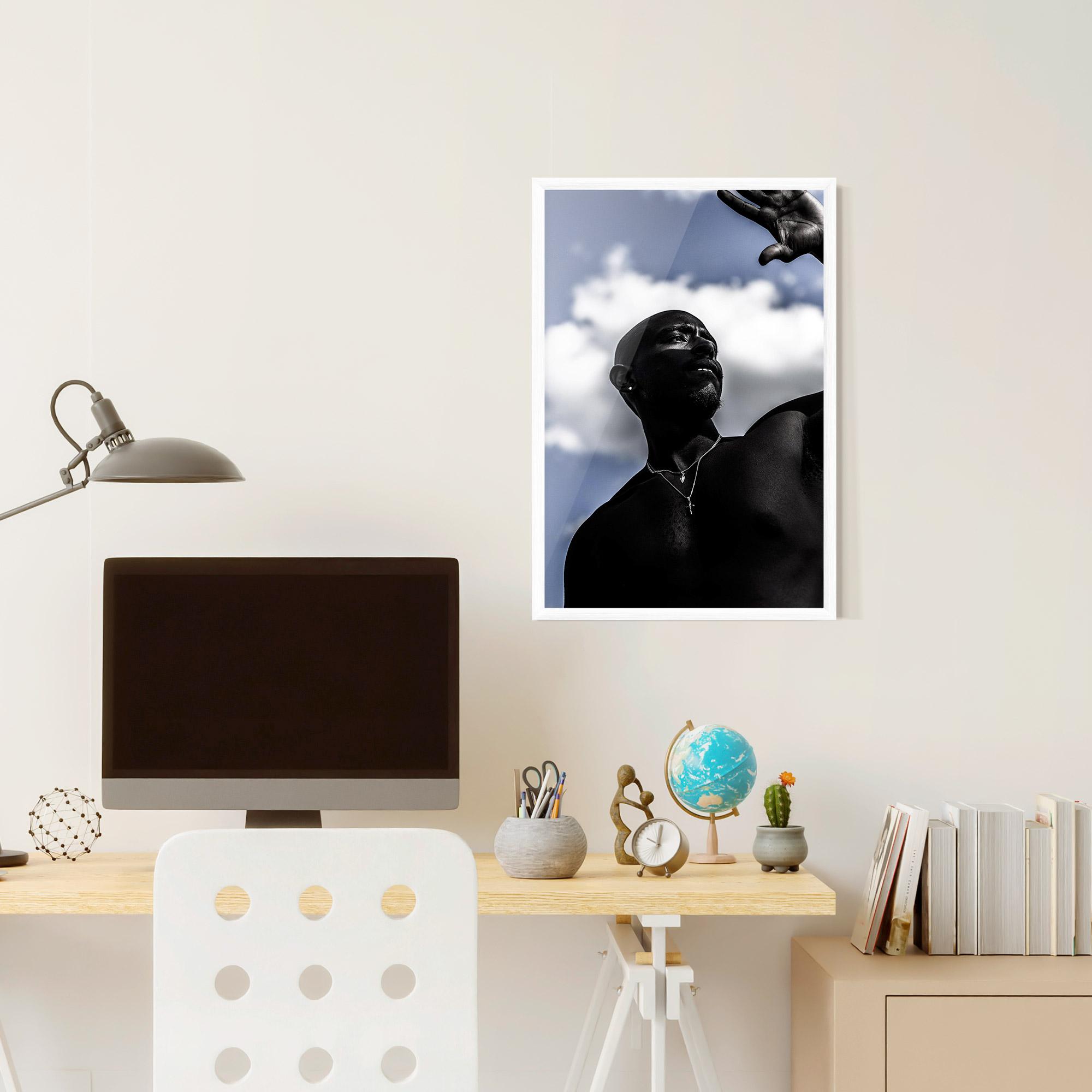 Poster Înrămat African Blue Sky mockup 6