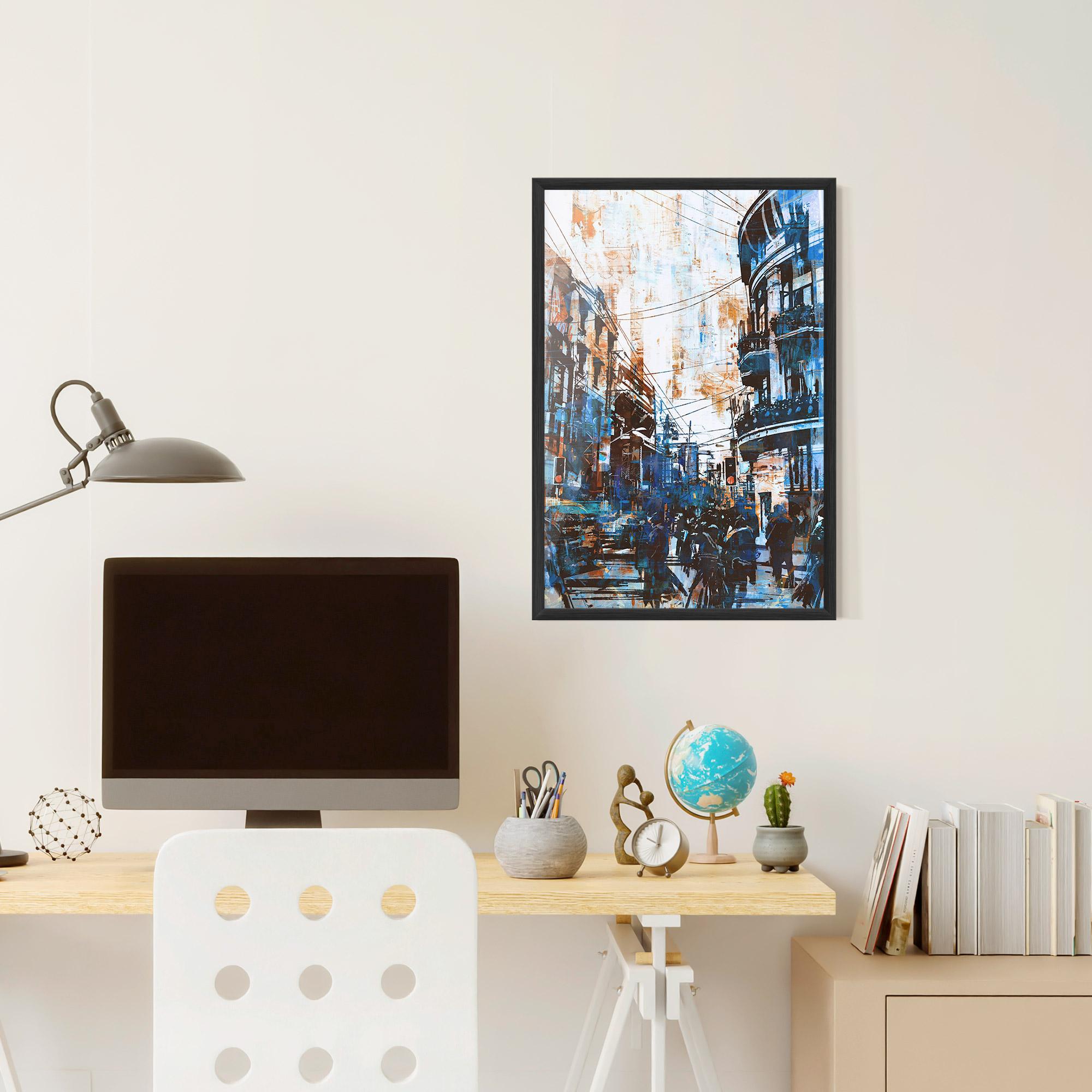 Poster Înrămat Urban Street Grunge mockup 6