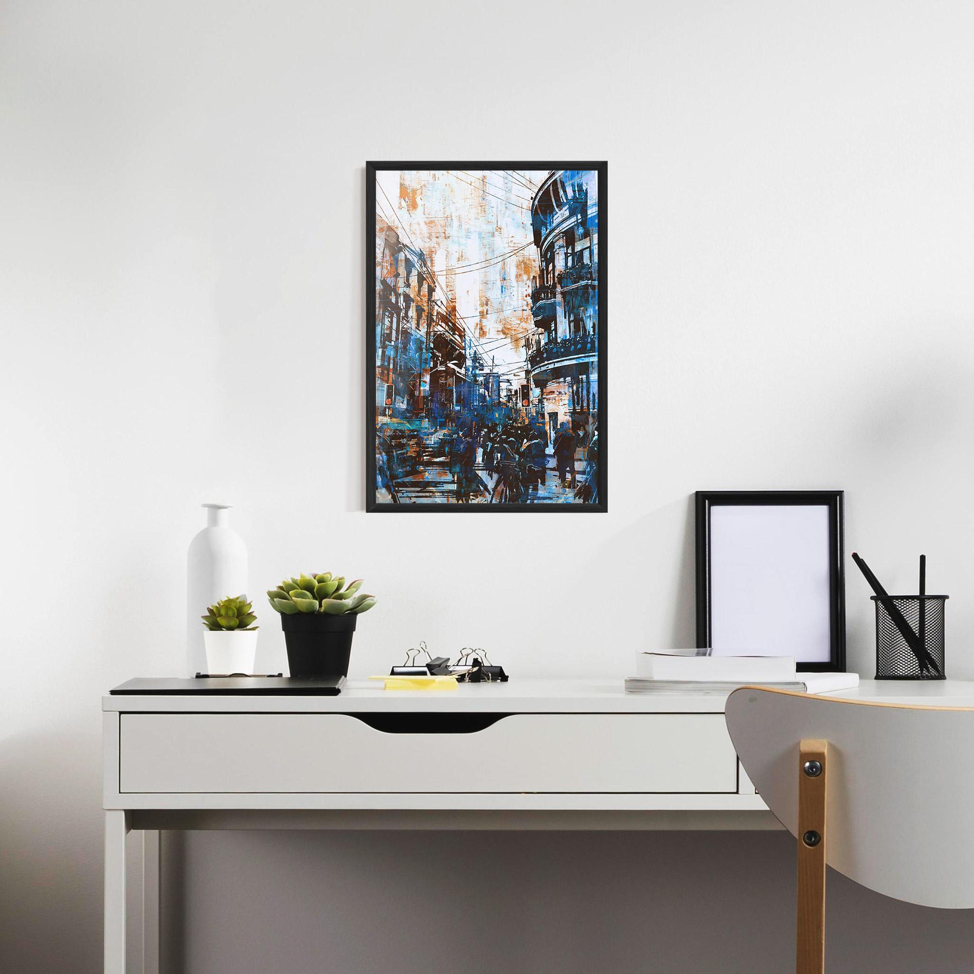 Poster Înrămat Urban Street Grunge mockup 7