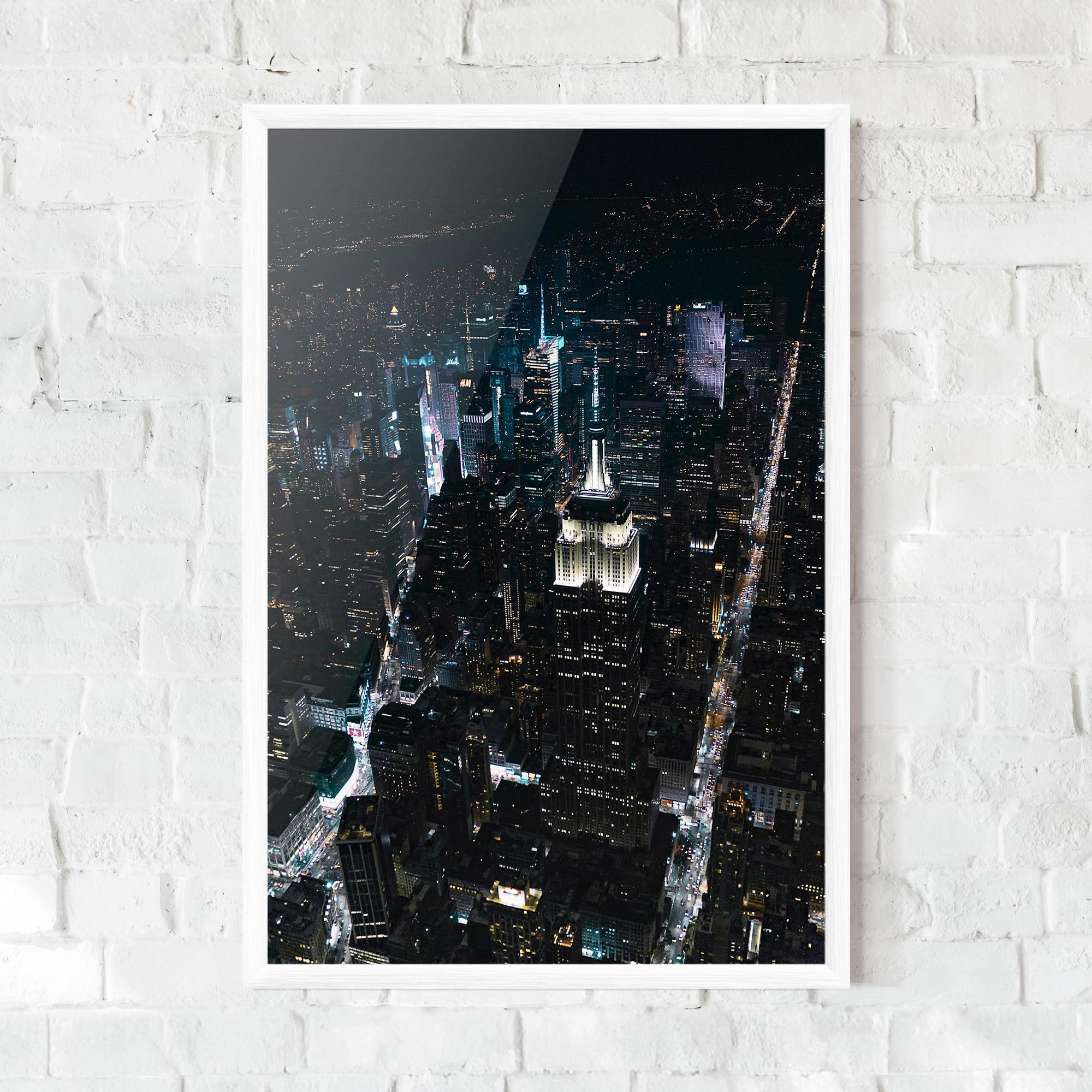 Poster Înrămat Night Landscape mockup 0