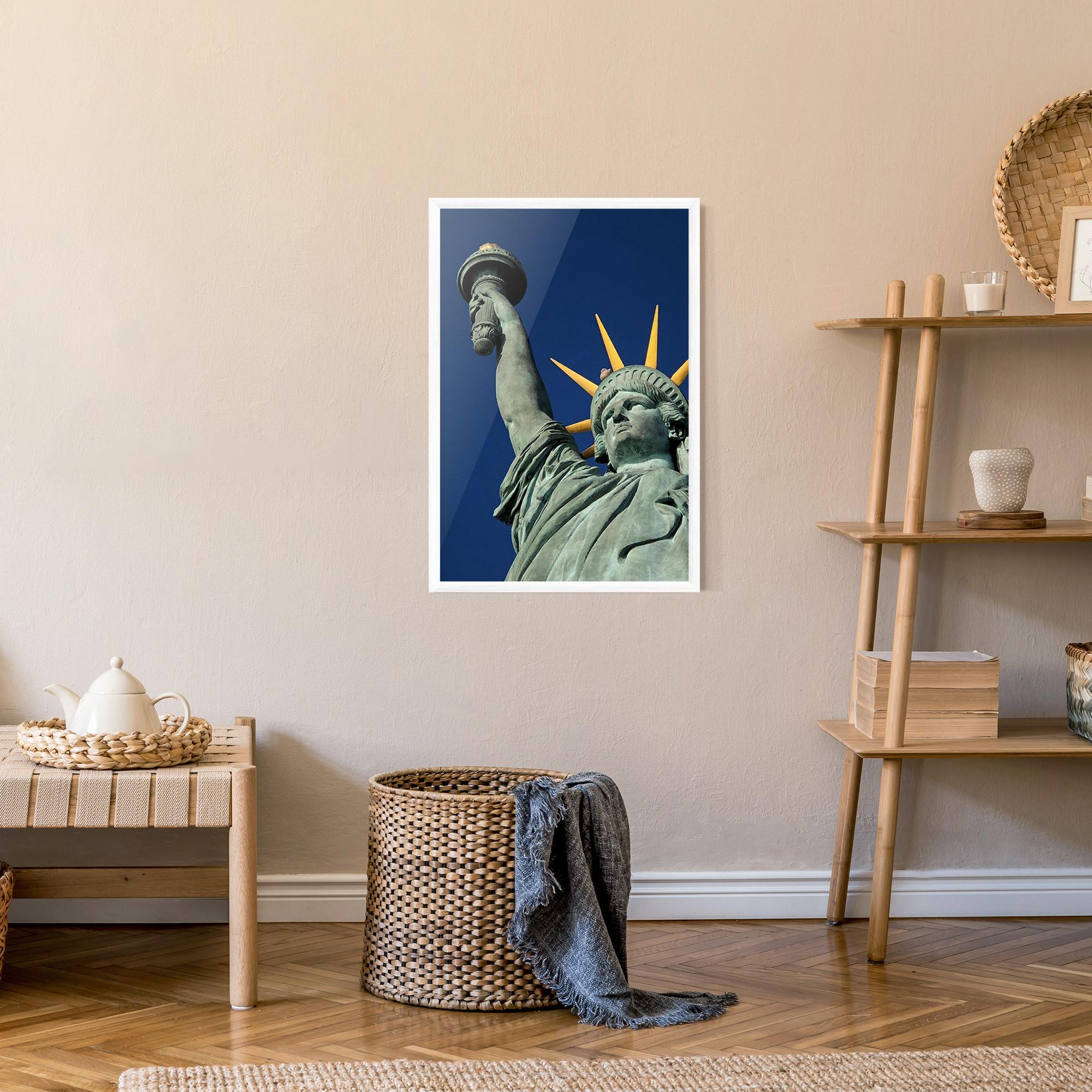 Poster Înrămat Statue Of Liberty mockup 9