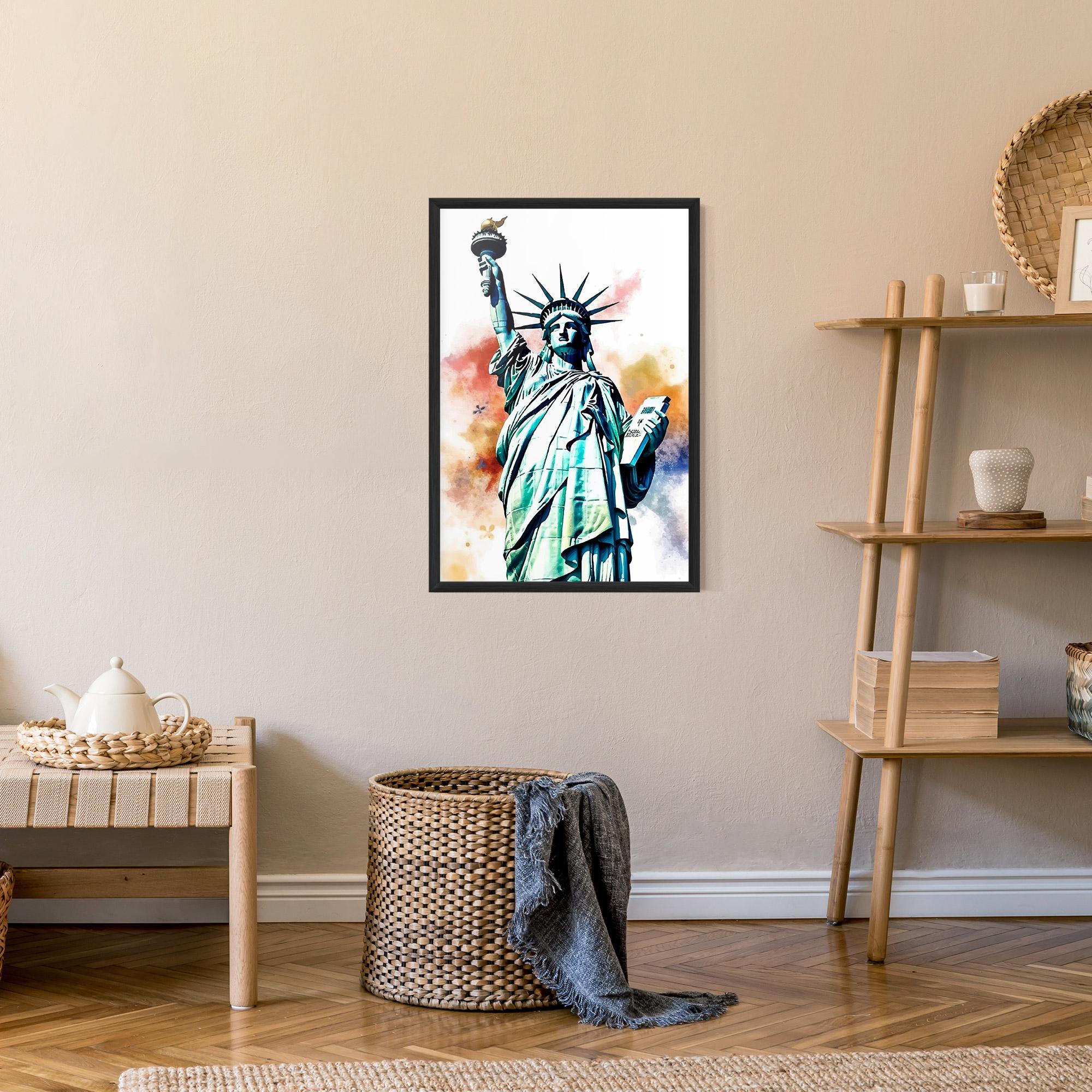 Poster Înrămat Liberty Art mockup 9