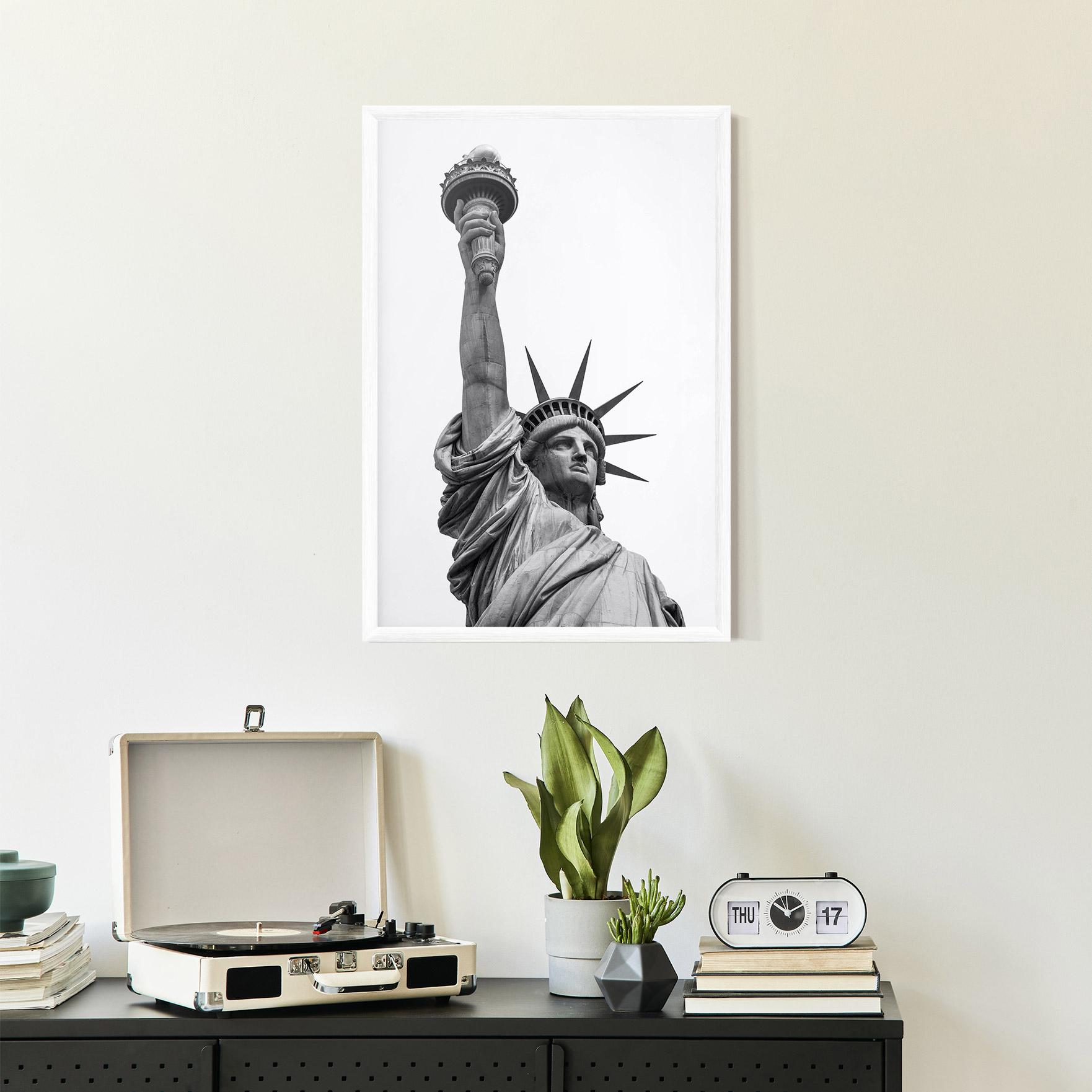 Poster Înrămat Liberty Statue mockup 2