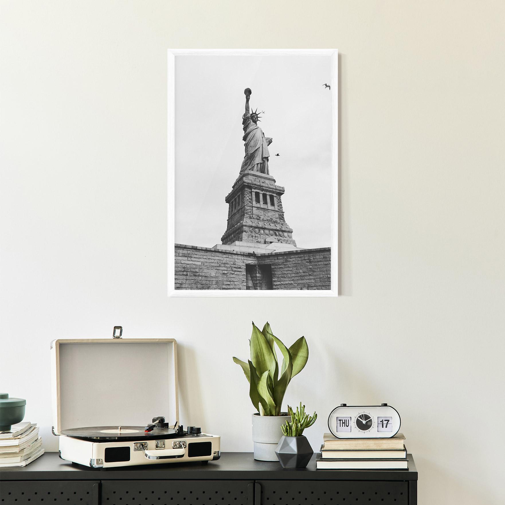Poster Înrămat The Statue Of Liberty mockup 2