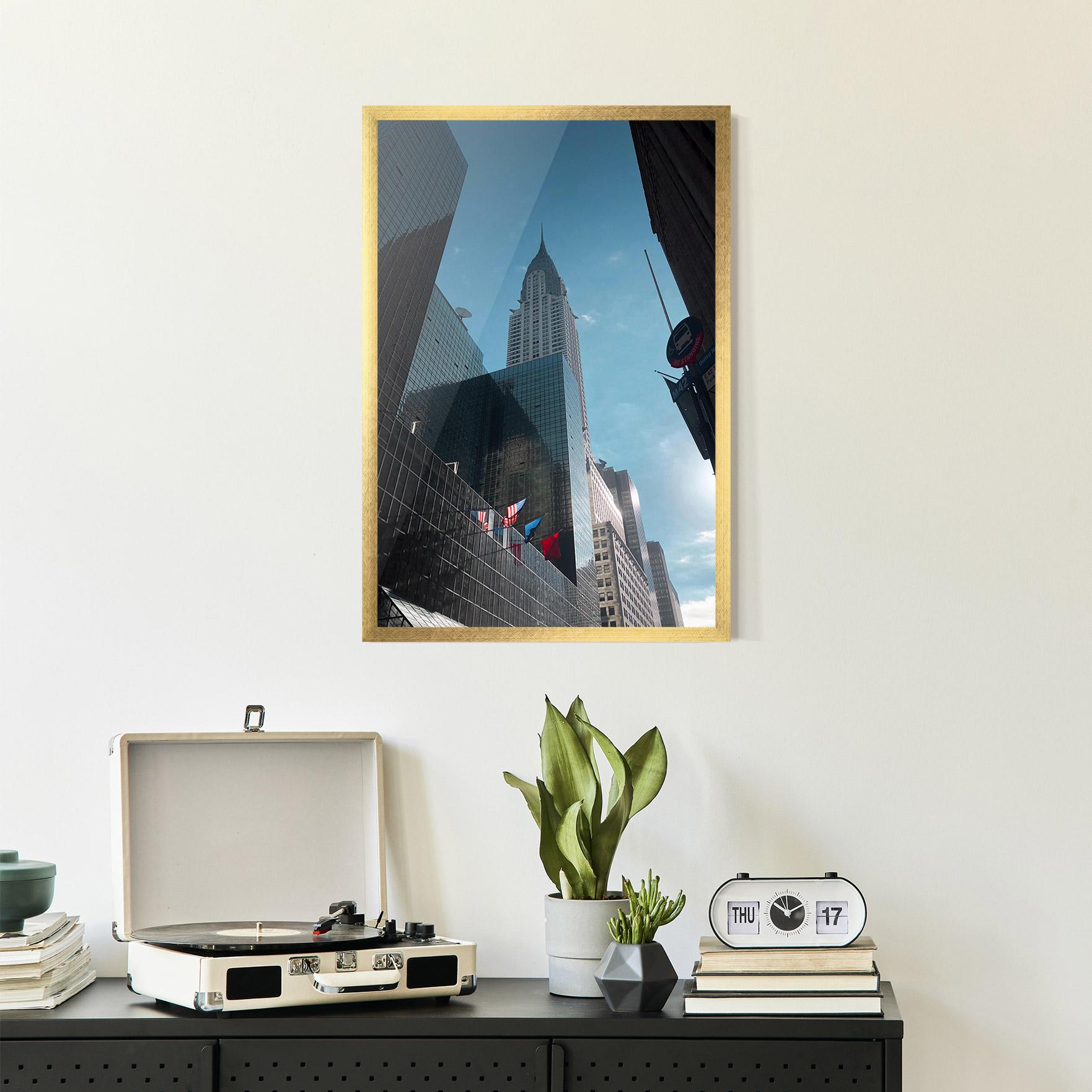 Poster Înrămat Big Glass Tower mockup 2