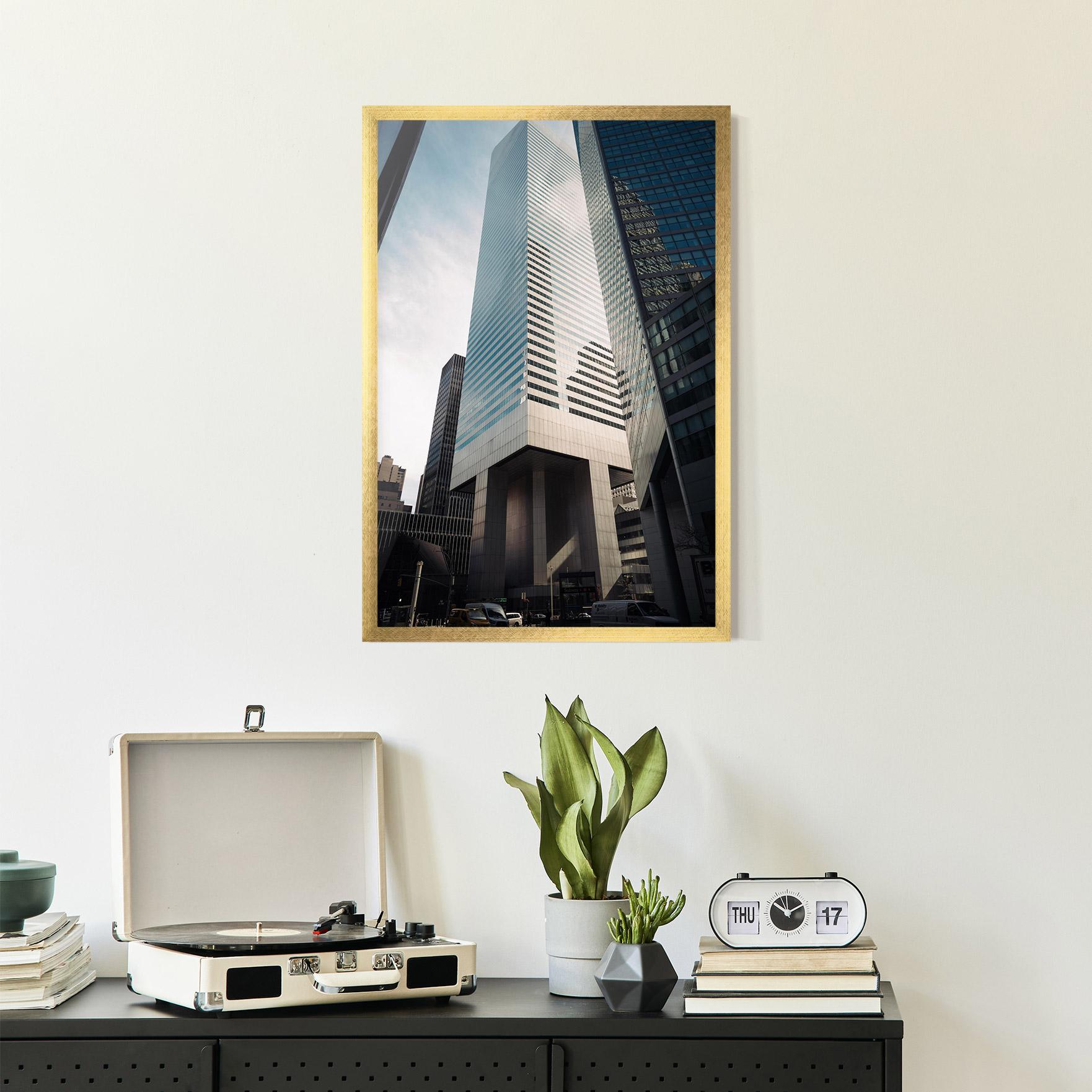 Poster Înrămat Skyline Building mockup 2