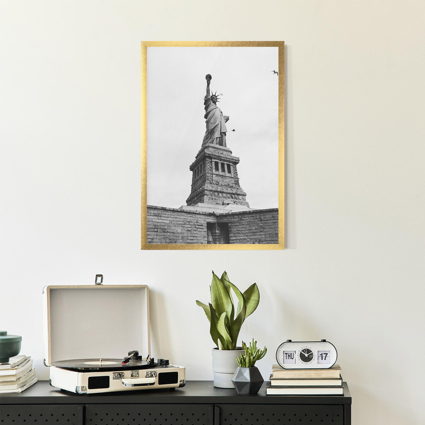 Poster Înrămat The Statue Of Liberty mockup 2