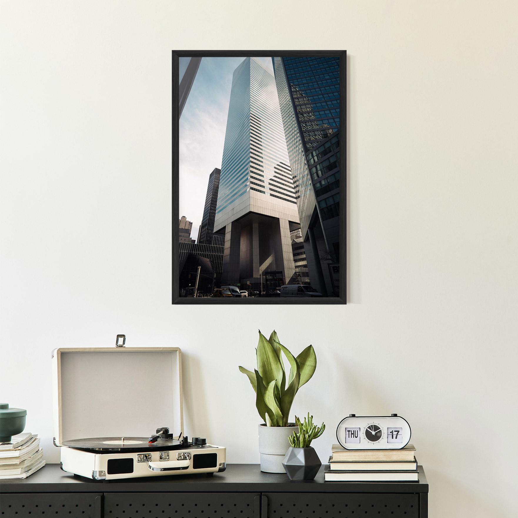Poster Înrămat Skyline Building mockup 2