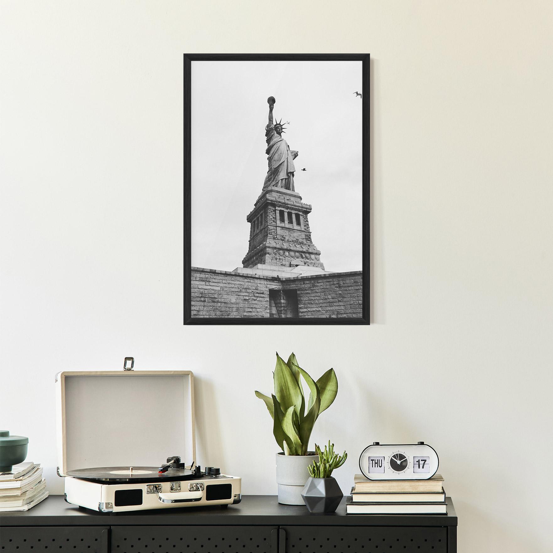 Poster Înrămat The Statue Of Liberty mockup 2