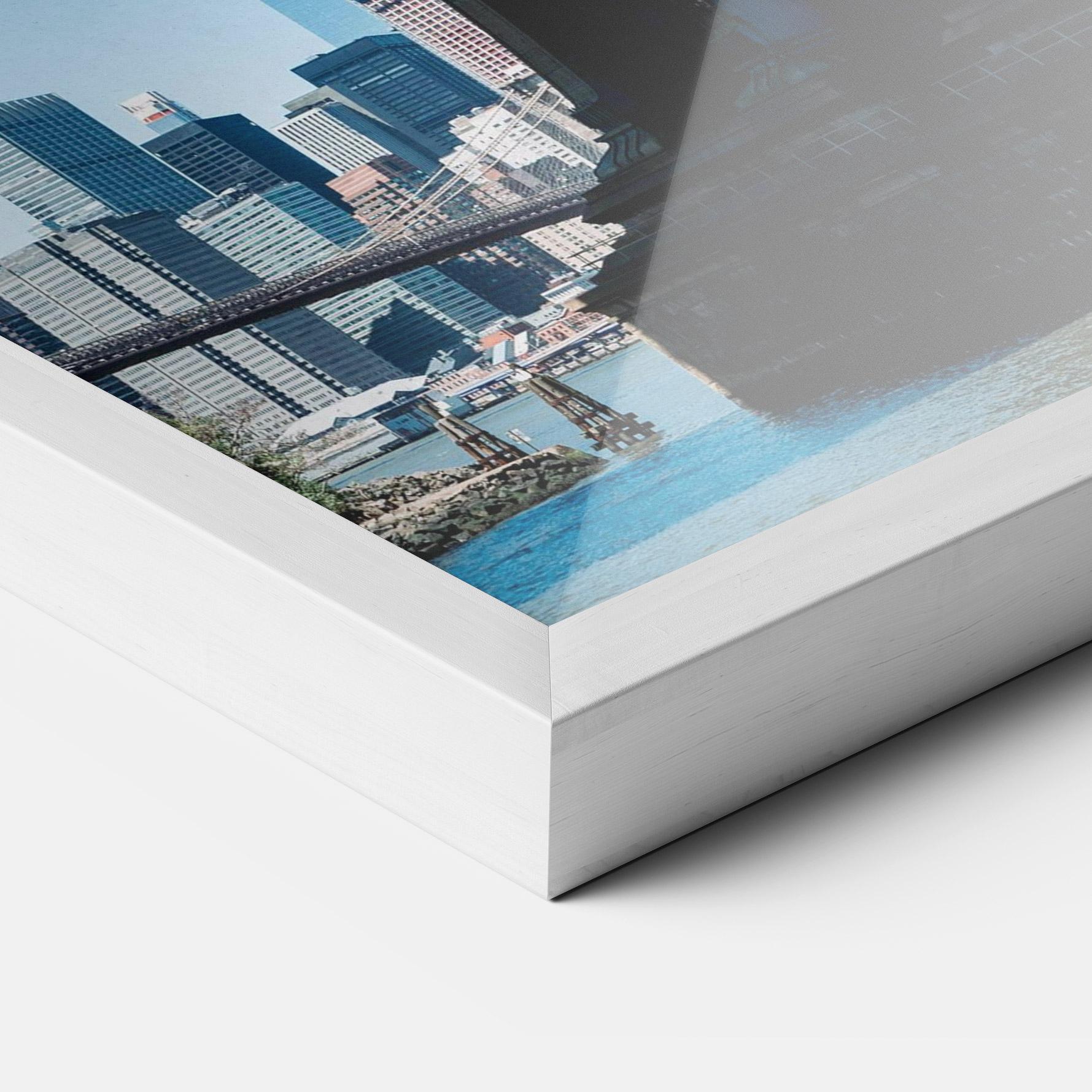 Poster Înrămat Blue Sky Bridge mockup 3