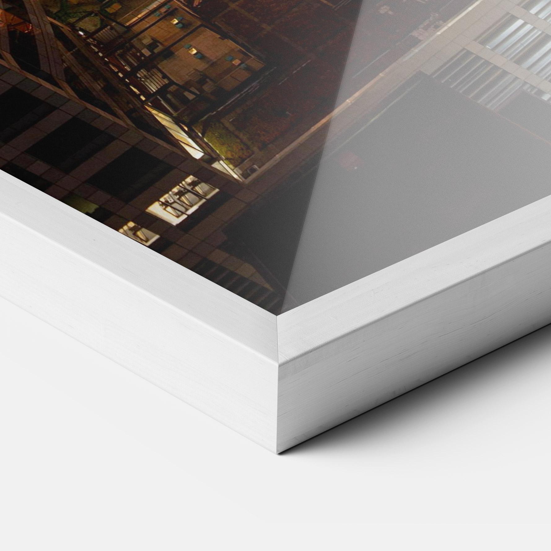 Poster Înrămat Hight City Building mockup 3