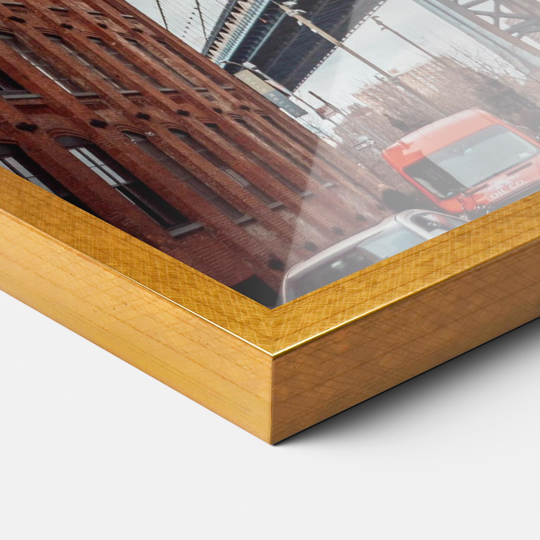 Poster Înrămat Bridge Building View mockup 3