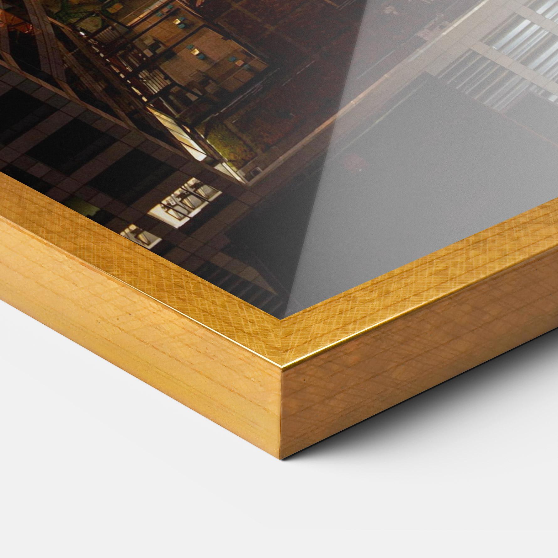 Poster Înrămat Hight City Building mockup 3