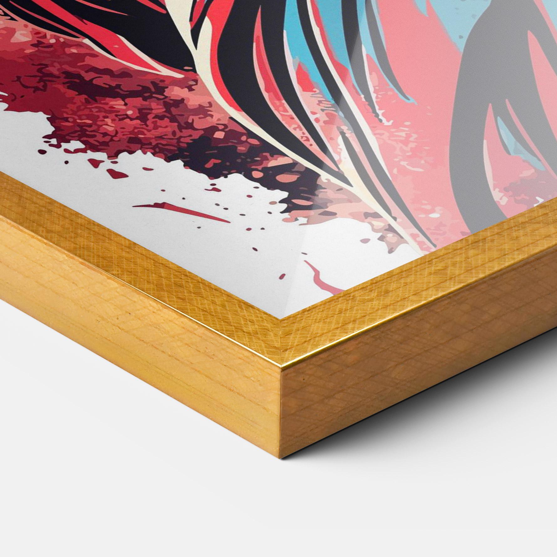 Poster Înrămat Liberty Statue Art mockup 3