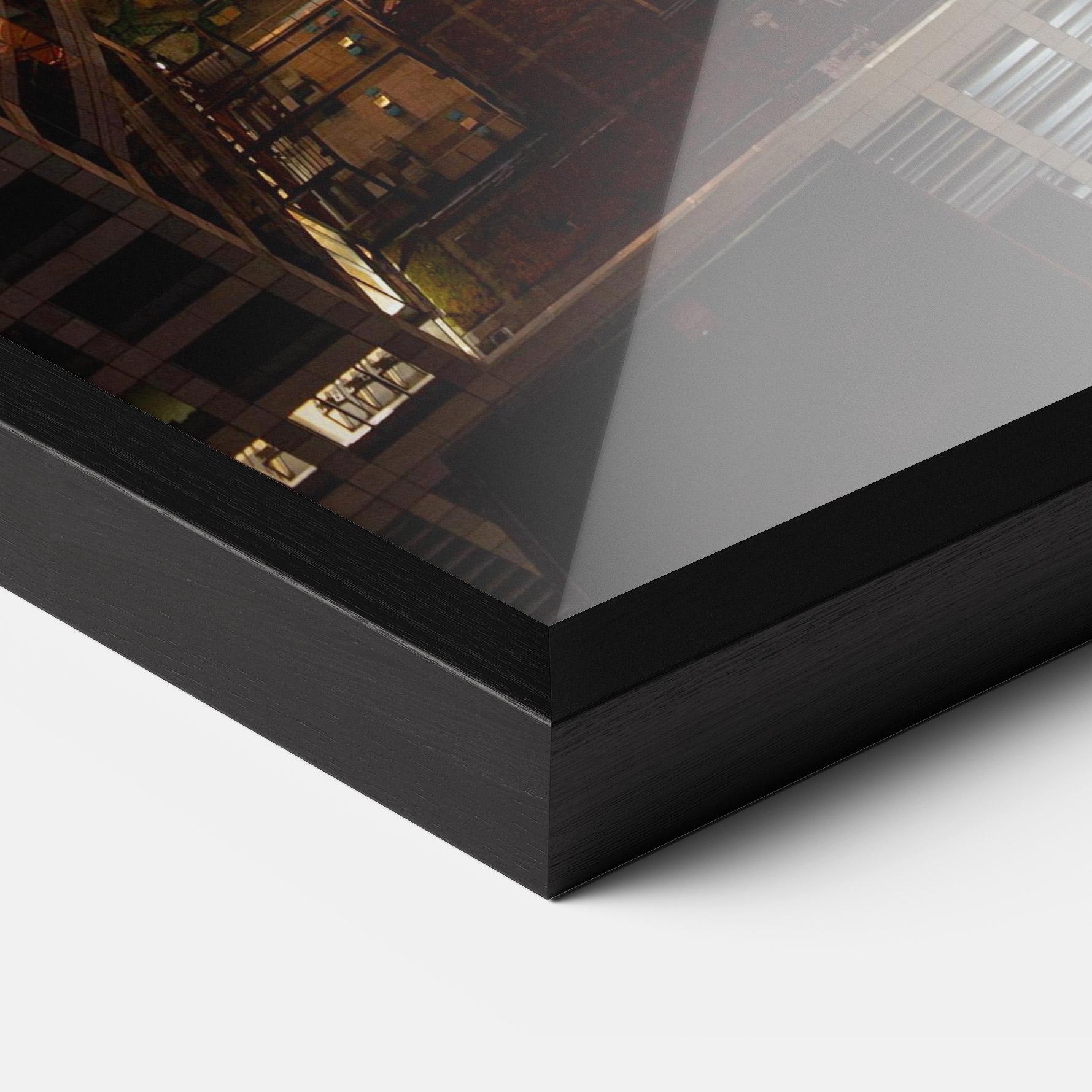 Poster Înrămat Hight City Building mockup 3