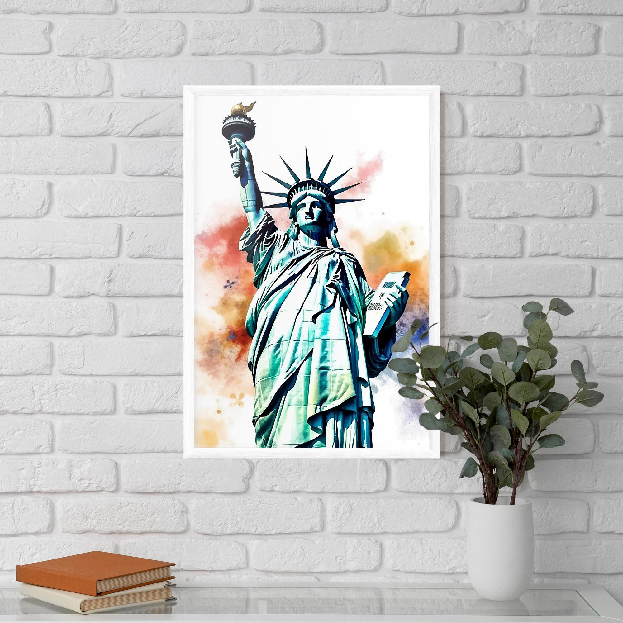 Poster Înrămat Liberty Art mockup 5