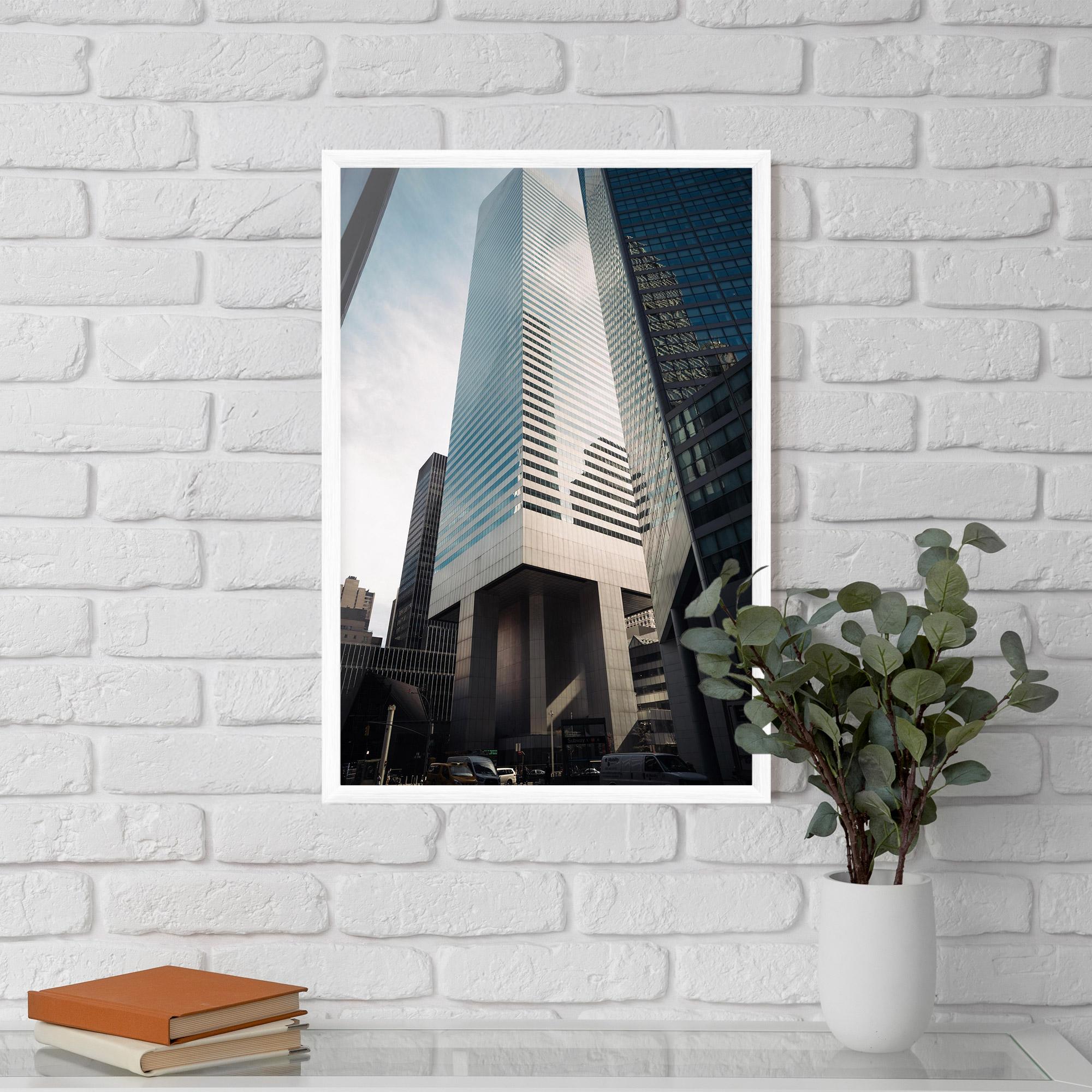 Poster Înrămat Skyline Building mockup 5