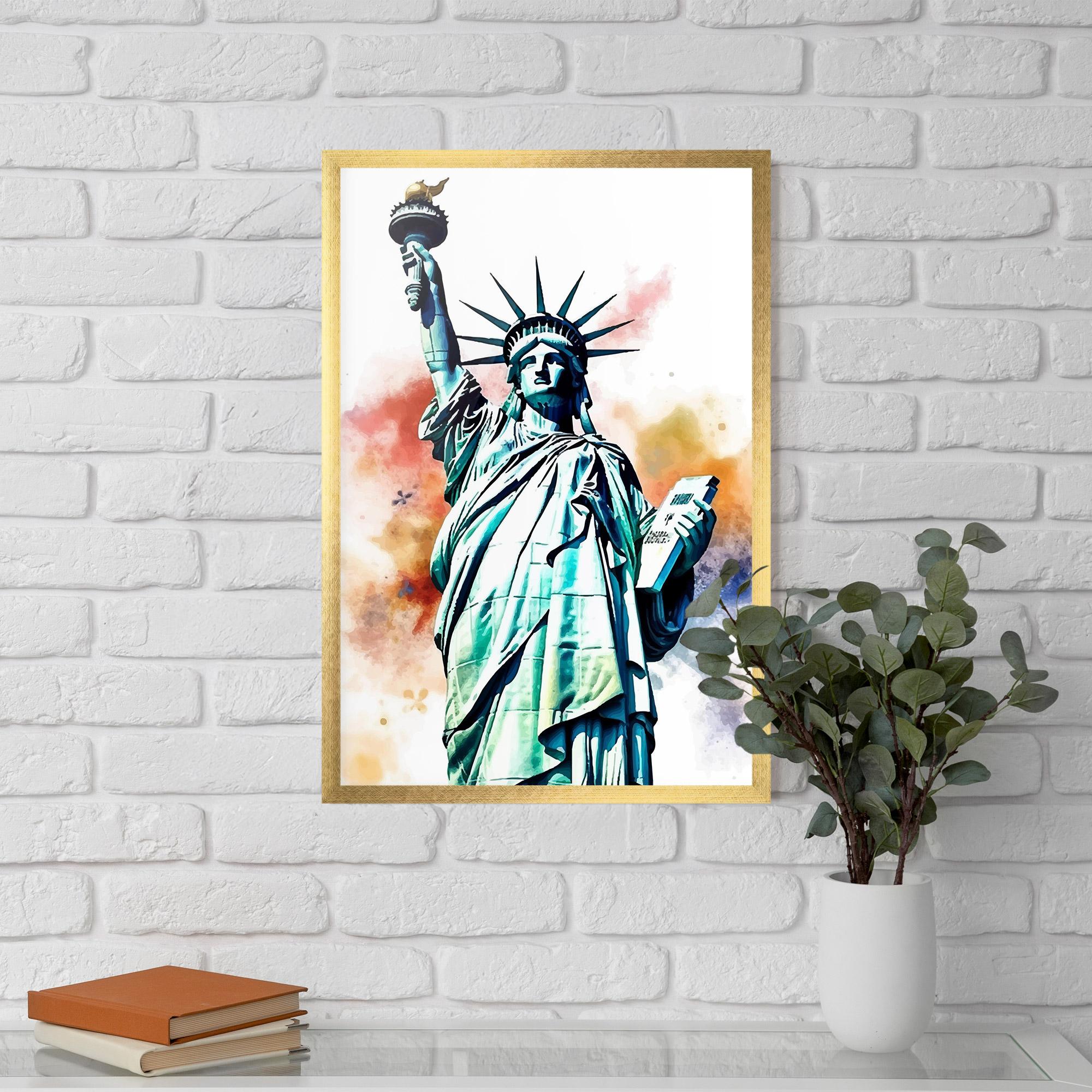 Poster Înrămat Liberty Art mockup 5