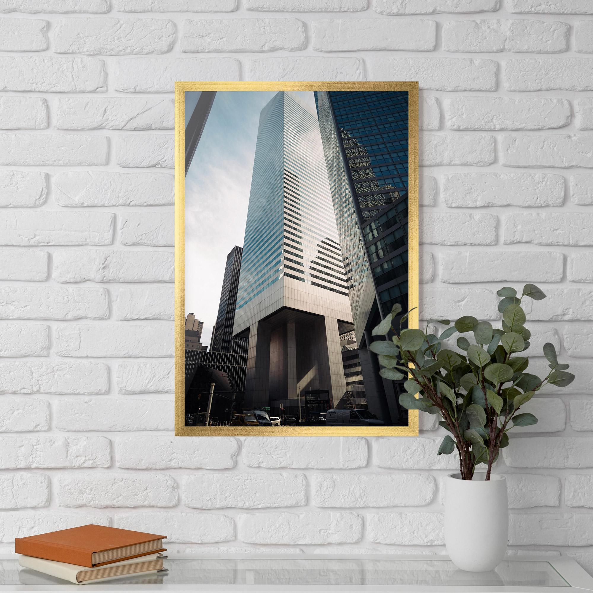 Poster Înrămat Skyline Building mockup 5