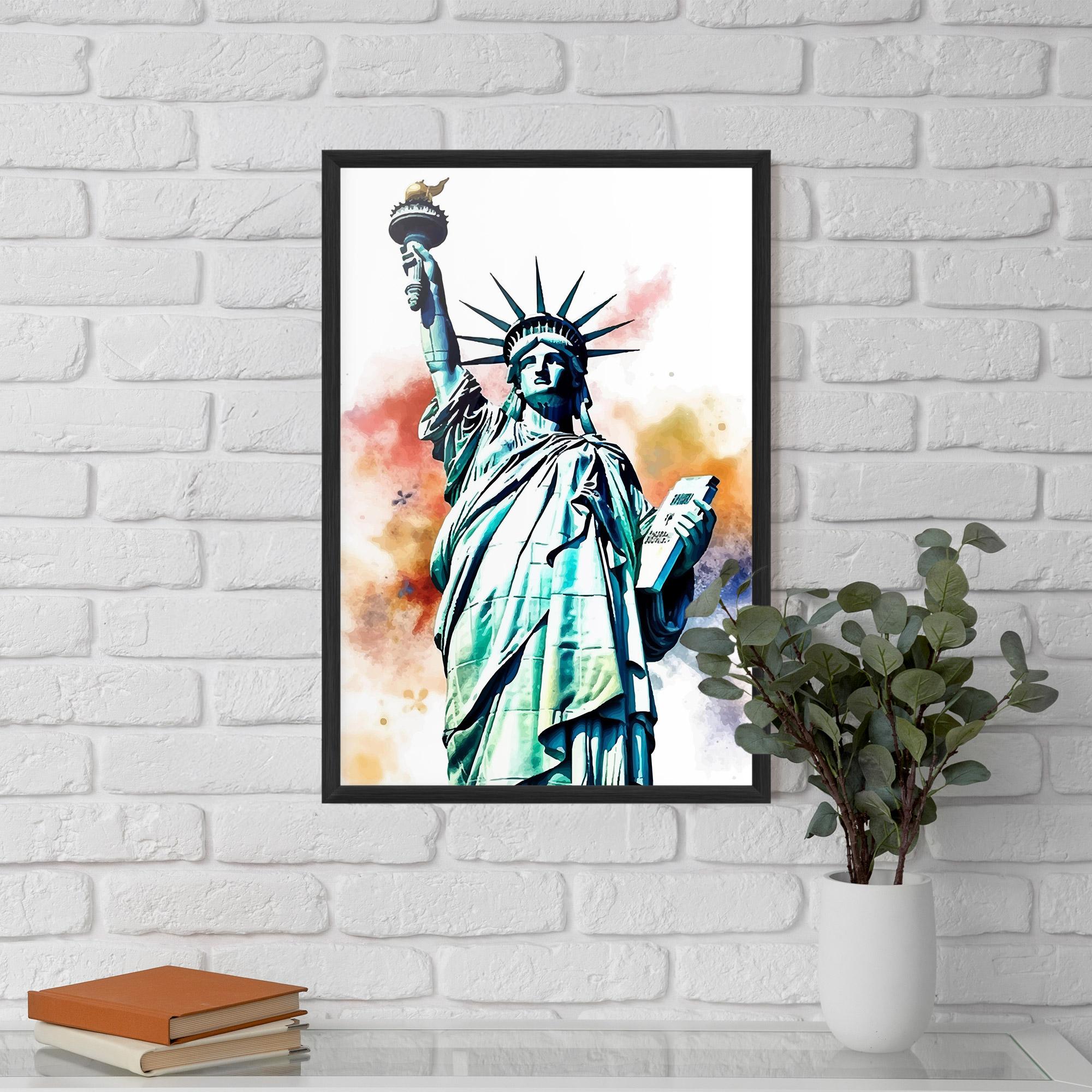 Poster Înrămat Liberty Art mockup 5
